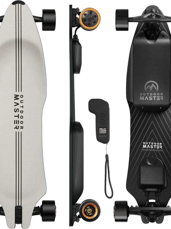 Caribou Electric Skateboard �� 32 MPH, 26 Mile Range, Dual 1000W Motors, Longboard for Adults & Teens, 6-Month Warranty