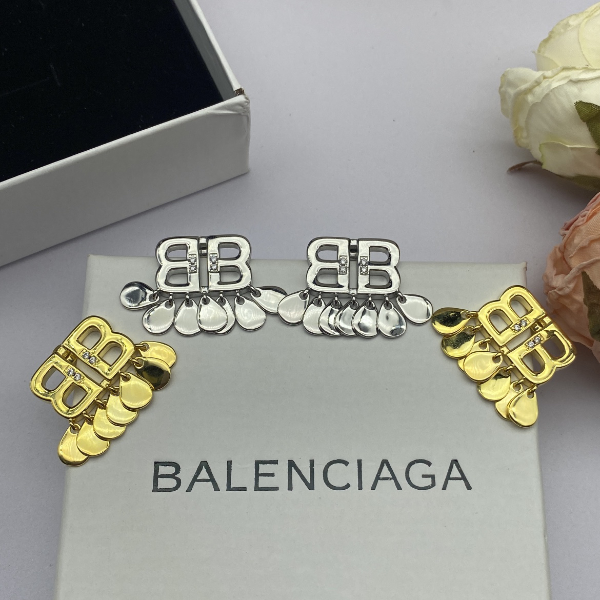 Balenciaga earrings-26