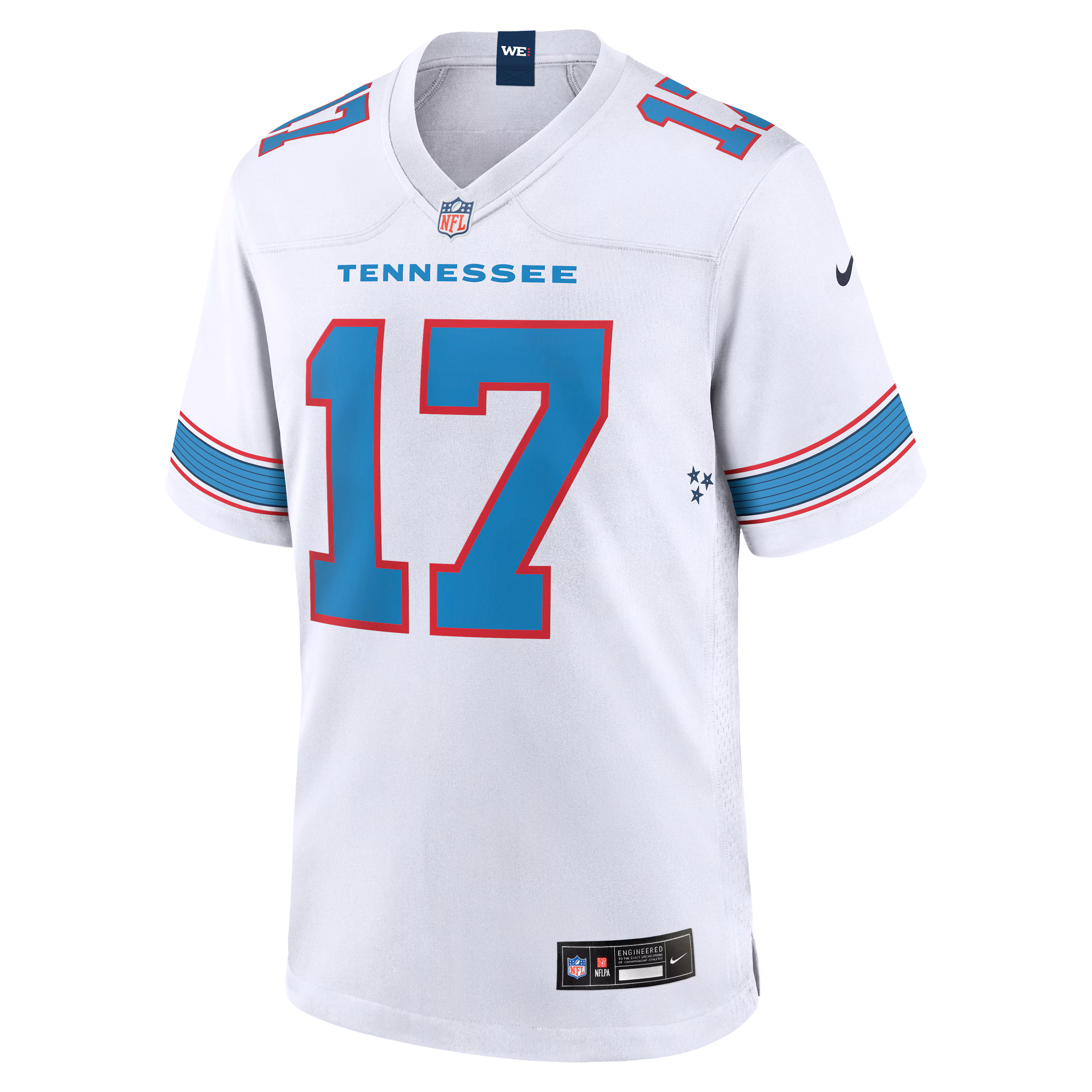 Chimere Dike Tennessee Titans Nike Game Jersey -  White
