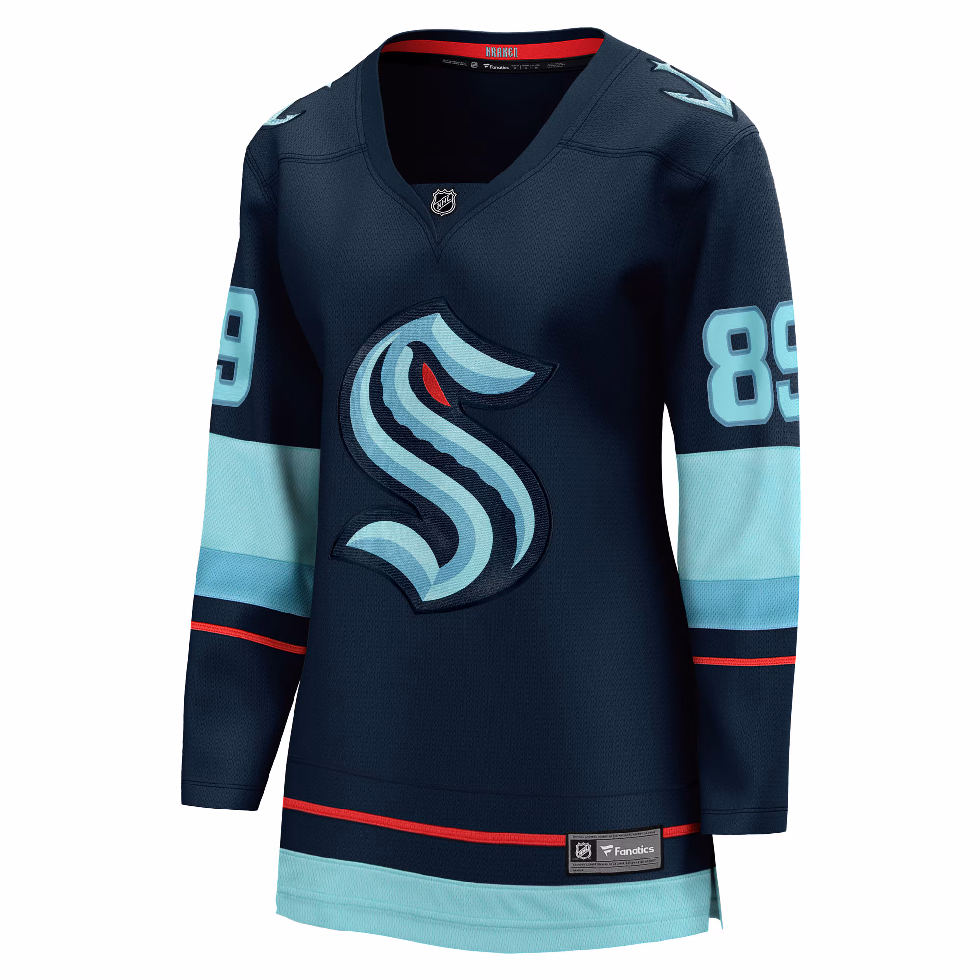 Frederick Gaudreau Seattle Kraken Fanatics Women's Home Breakaway Jersey - Deep Sea Blue