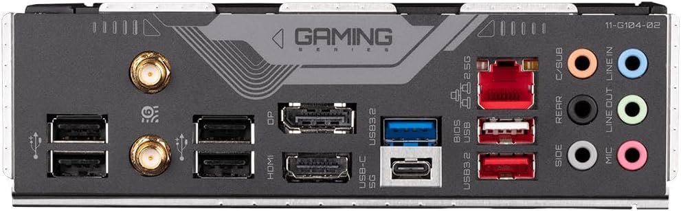 GIGABYTE B760 Gaming X AX Intel LGA 1700 ATX Motherboard, 4X DDR5~128GB, 3X PCI-E x16, 3X M.2, 4X SATA, 2X USB 3.2, 1x USB-C, 5X USB 2.0