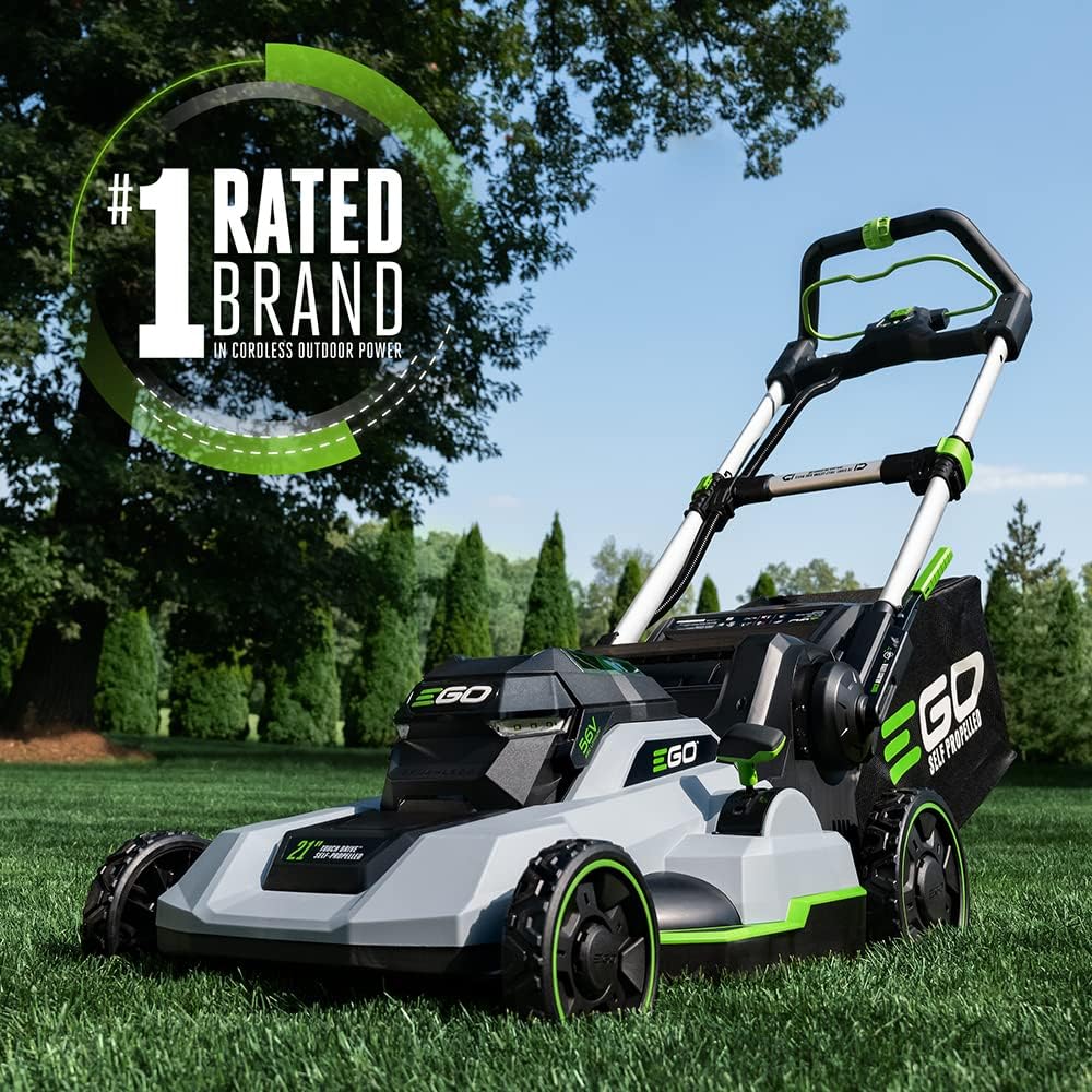 EGO Power+ Electric Lawn Mower, Self-Propelled Cordless with Touch Drive, Battery and Charger Not Included – LM2120SP