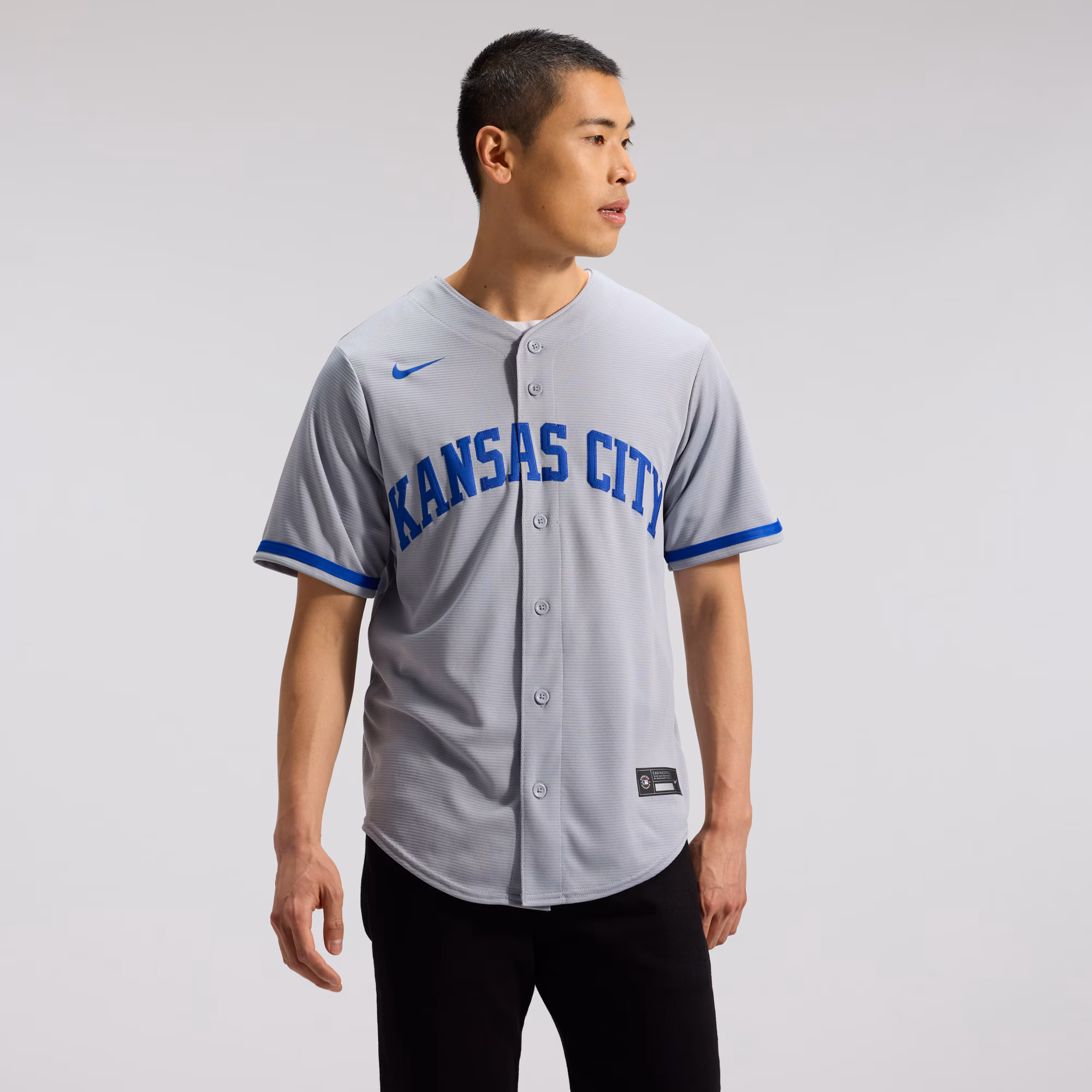 Bobby Witt Jr. Kansas City Royals Nike Road Replica Jersey - Gray