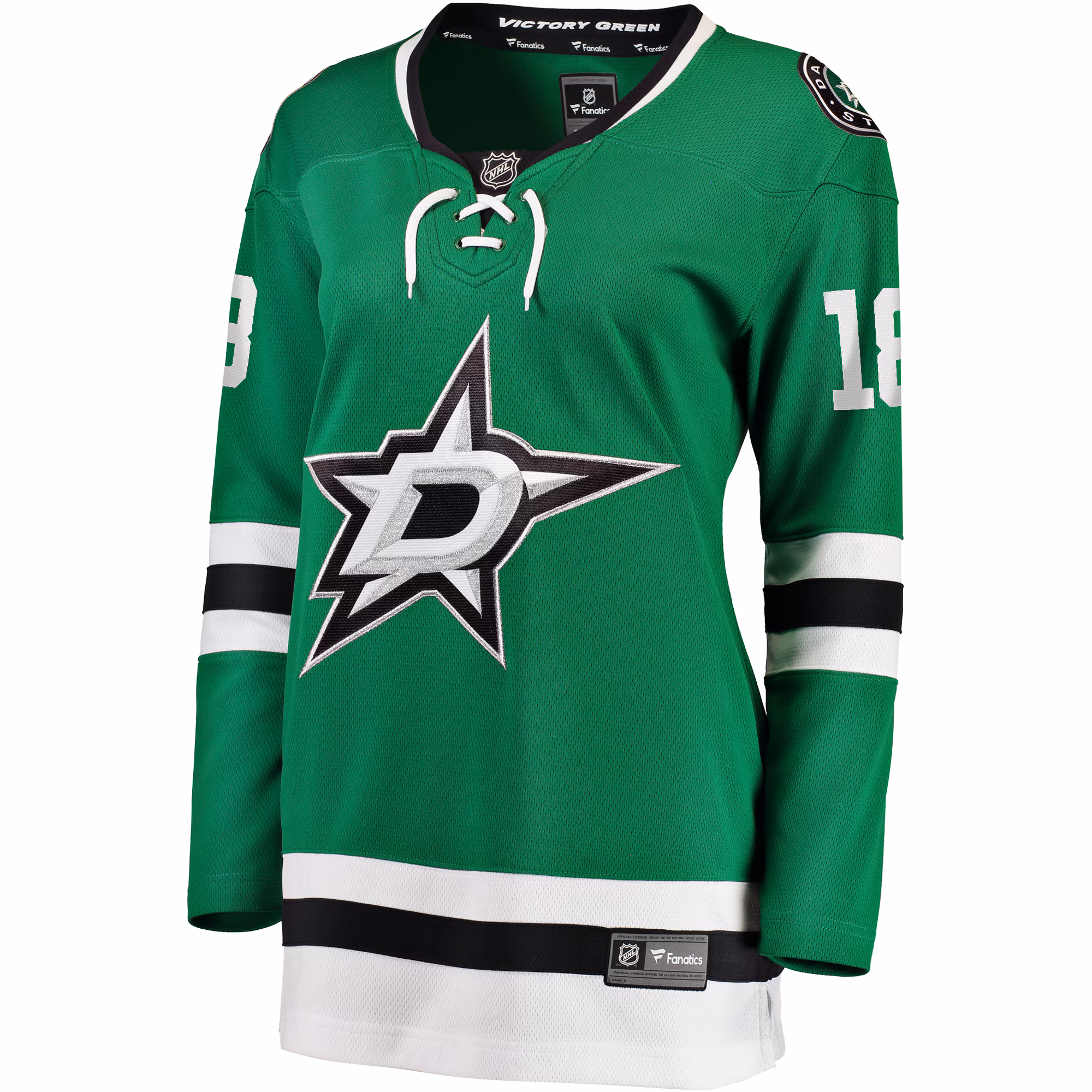Sam Steel Dallas Stars Fanatics Women's Home Breakaway Player Jersey - Kelly Green