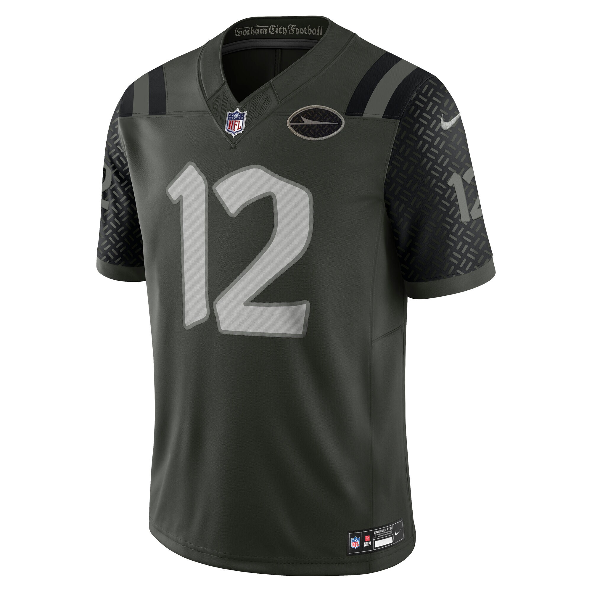 Joe Namath New York Jets Nike 2025 Rivalries Collection Stitched Limited Jersey - Gotham Green