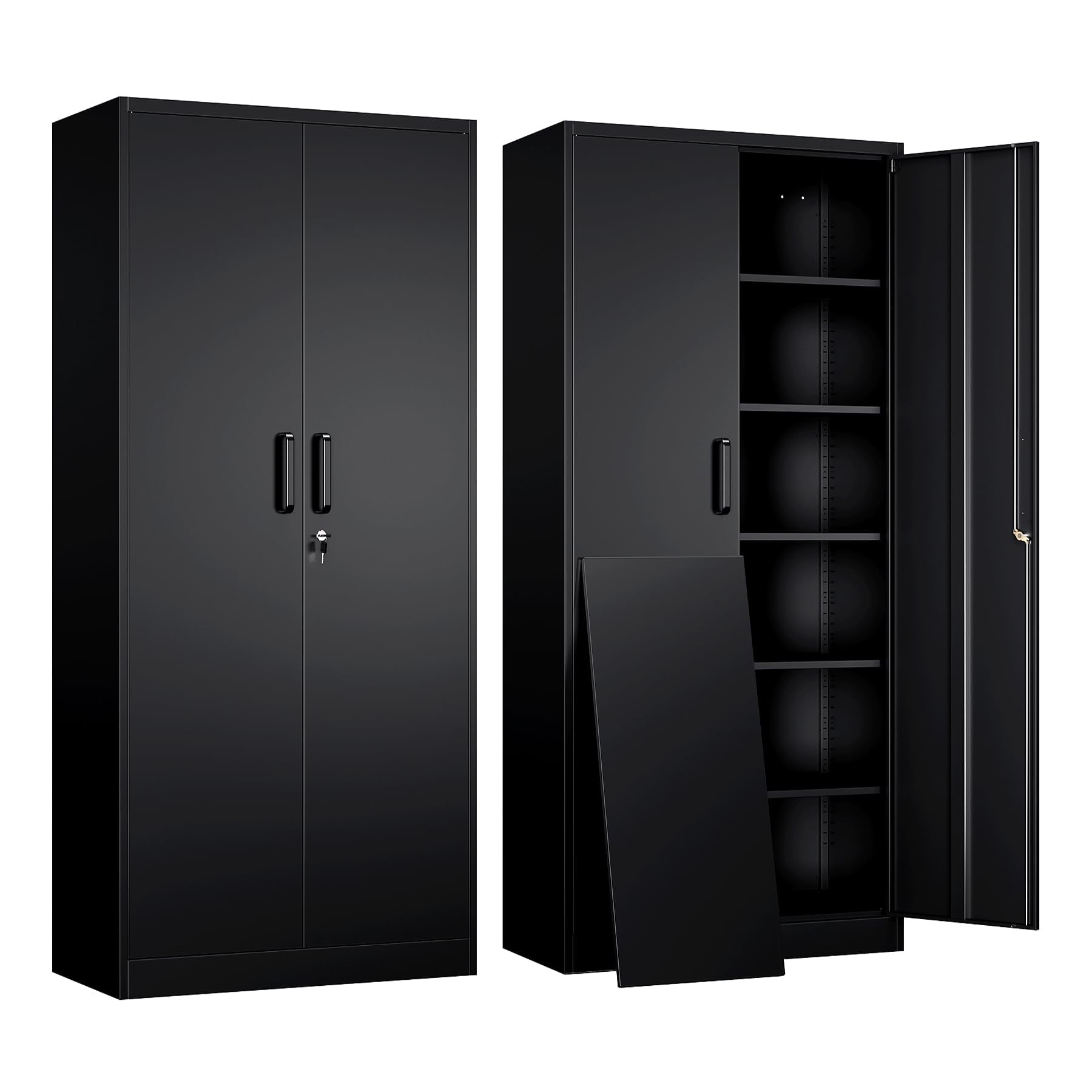 YIZOSH Metal Garage Storage Cabinet - 71