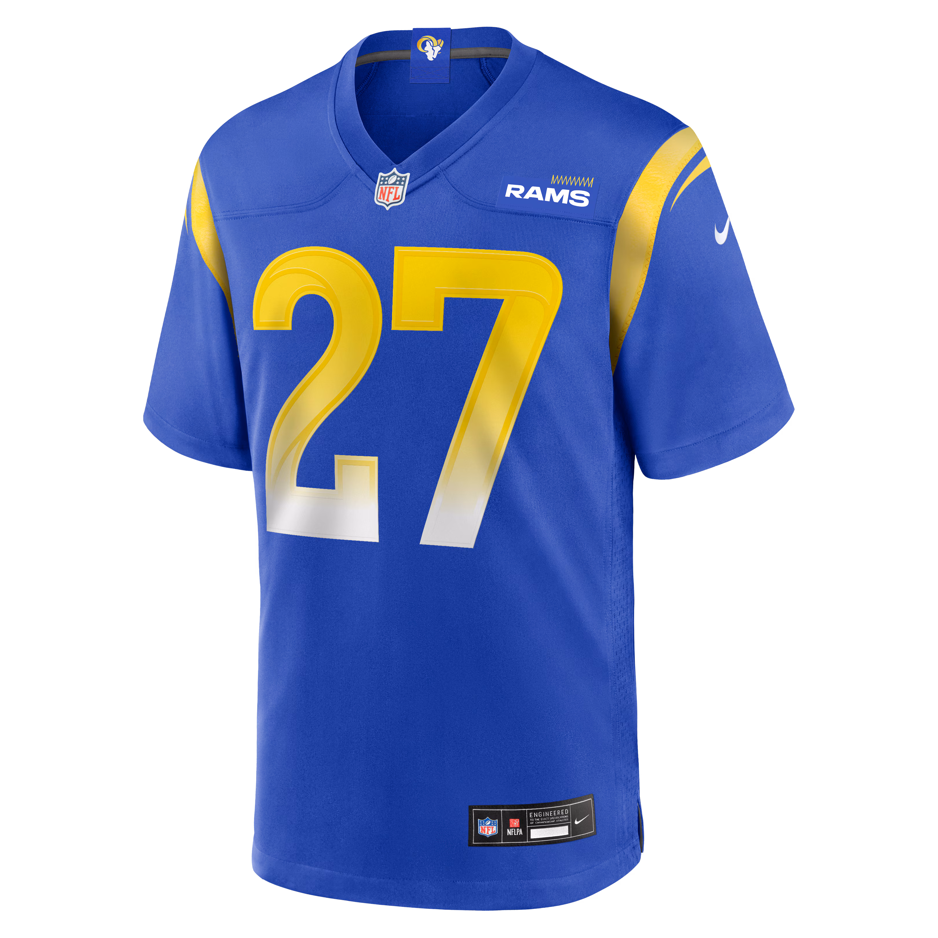 Jarquez Hunter Los Angeles Rams Nike Team Game Jersey -  Royal