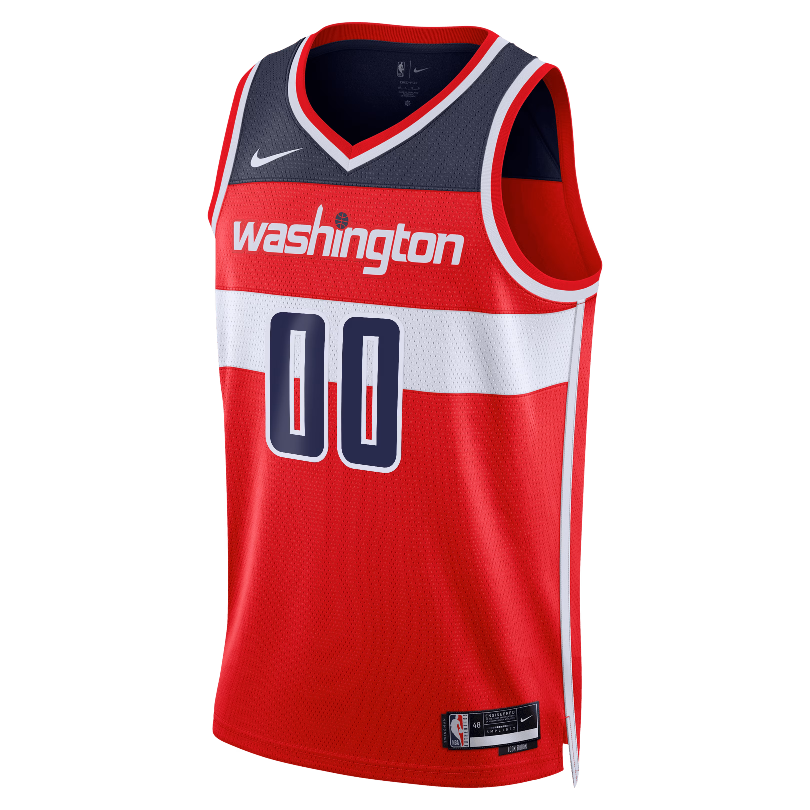 TBD Washington Wizards Nike Youth 2026 NBA Draft First Round Pick Swingman Player Jersey - Icon Edition - Red