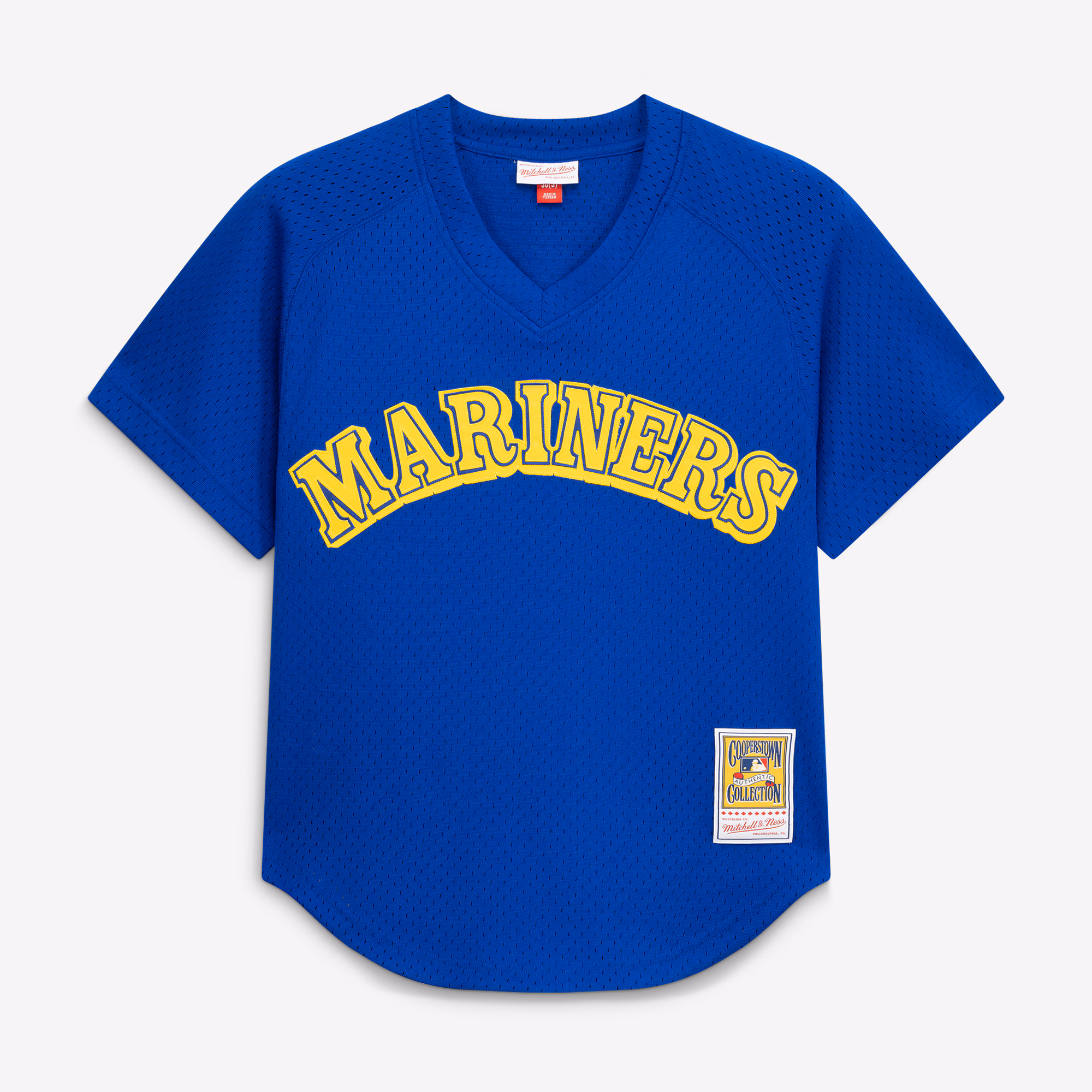 Ken Griffey Jr. Seattle Mariners Mitchell & Ness Authentic Batting Practice Jersey - Royal