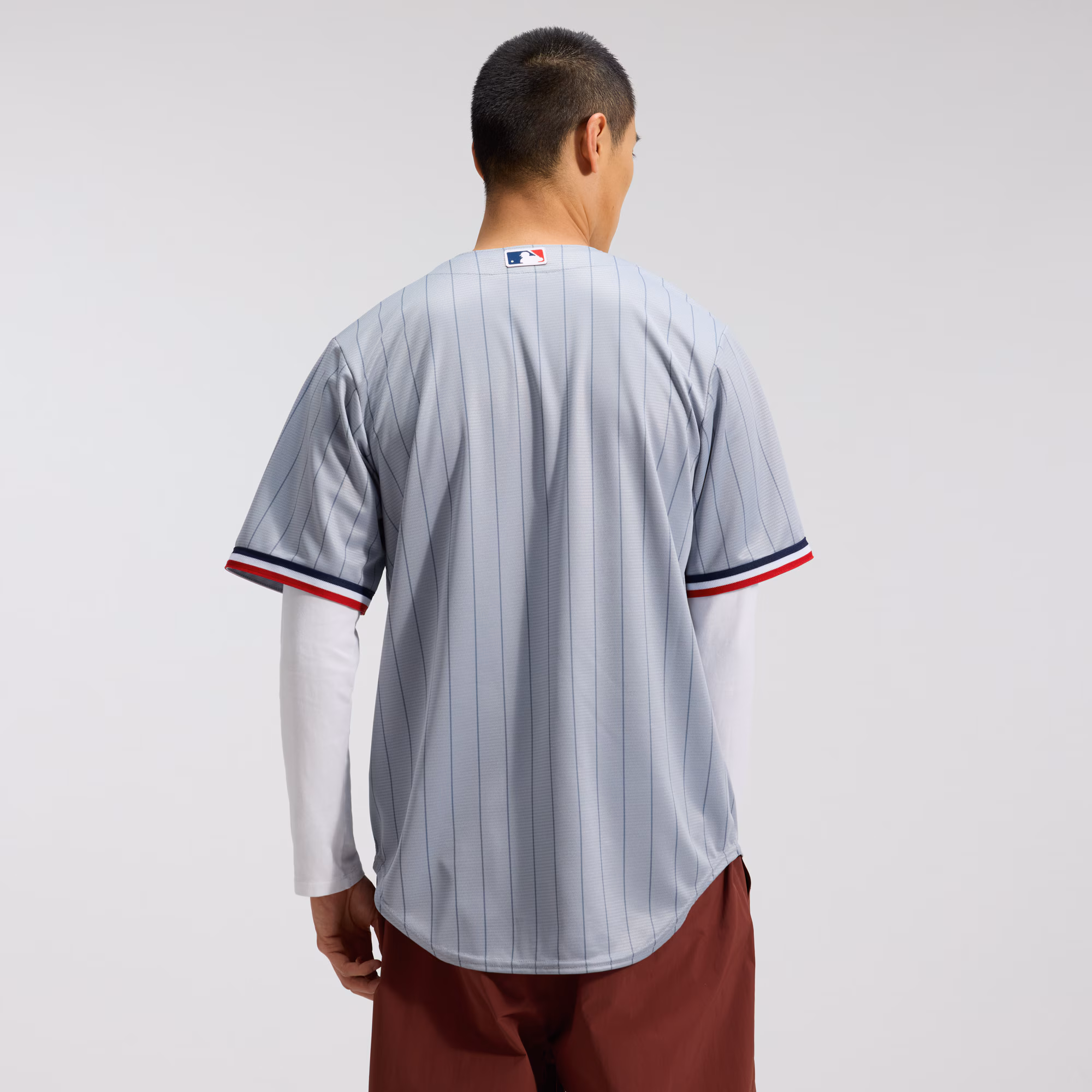 Minnesota Twins Nike Road Replica Team Jersey - Gray