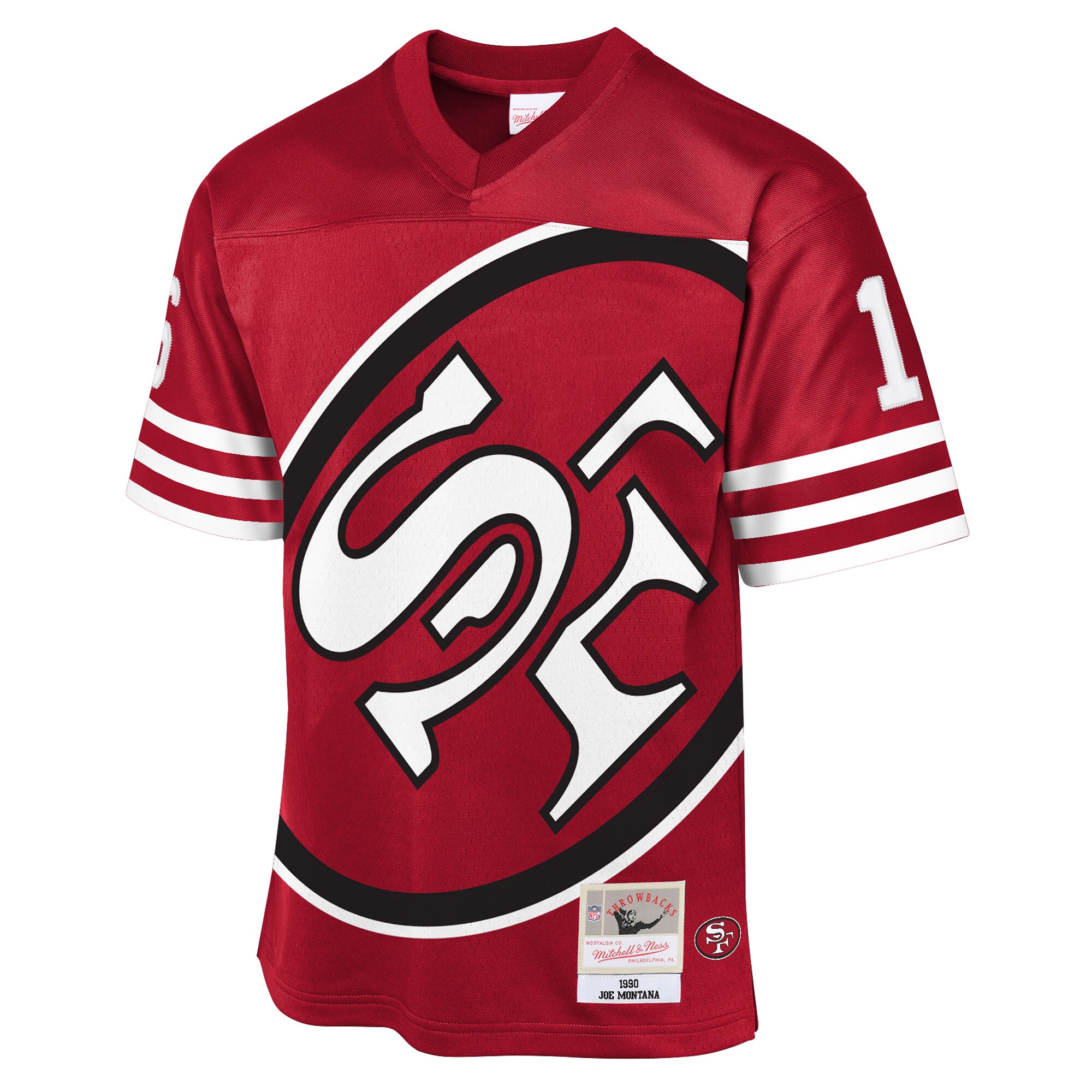 Joe Montana San Francisco 49ers Mitchell & Ness Youth 1990 Throwback Fashion Jersey - Scarlet