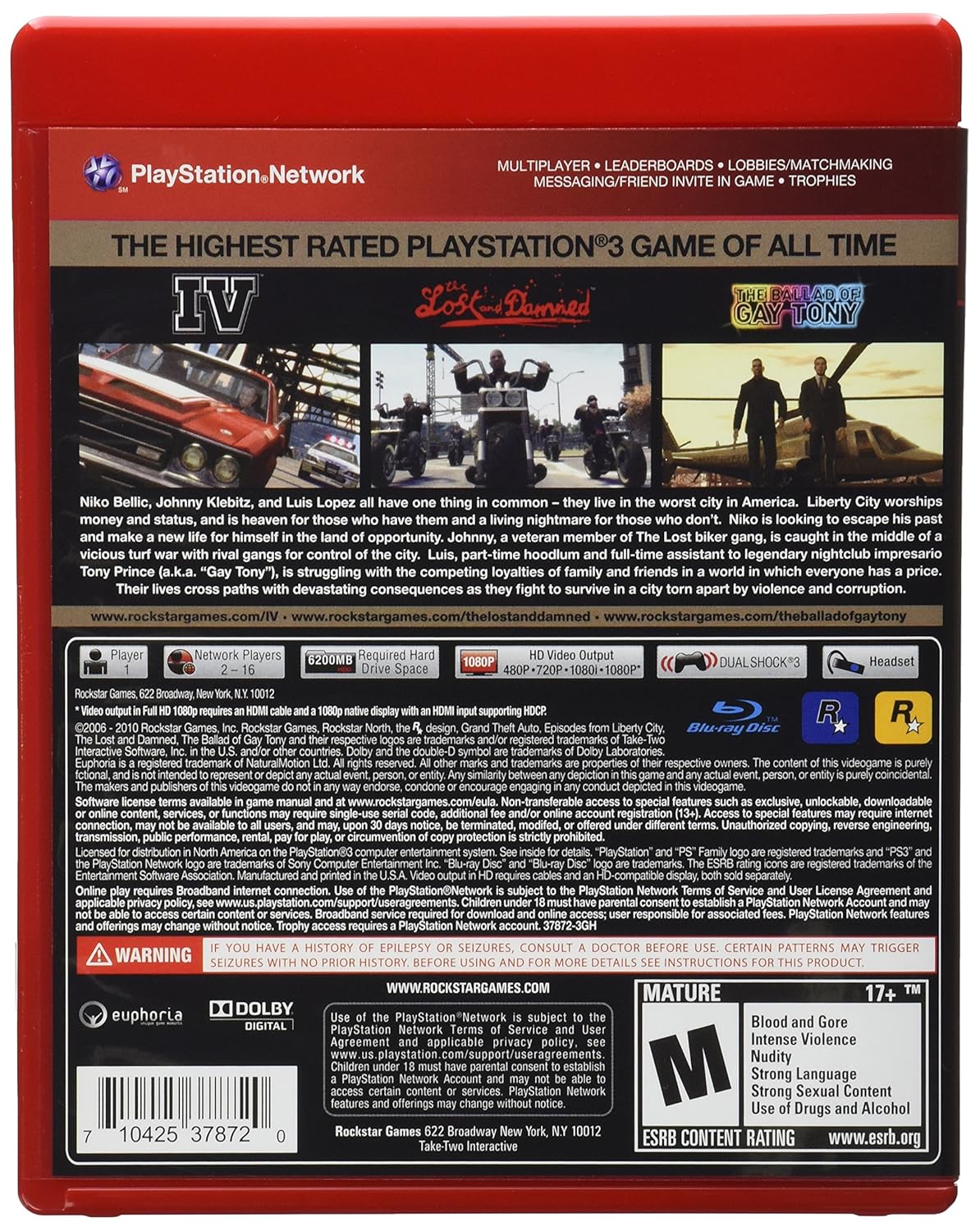 Grand Theft Auto IV & Episodes from Liberty City: The Complete Edition