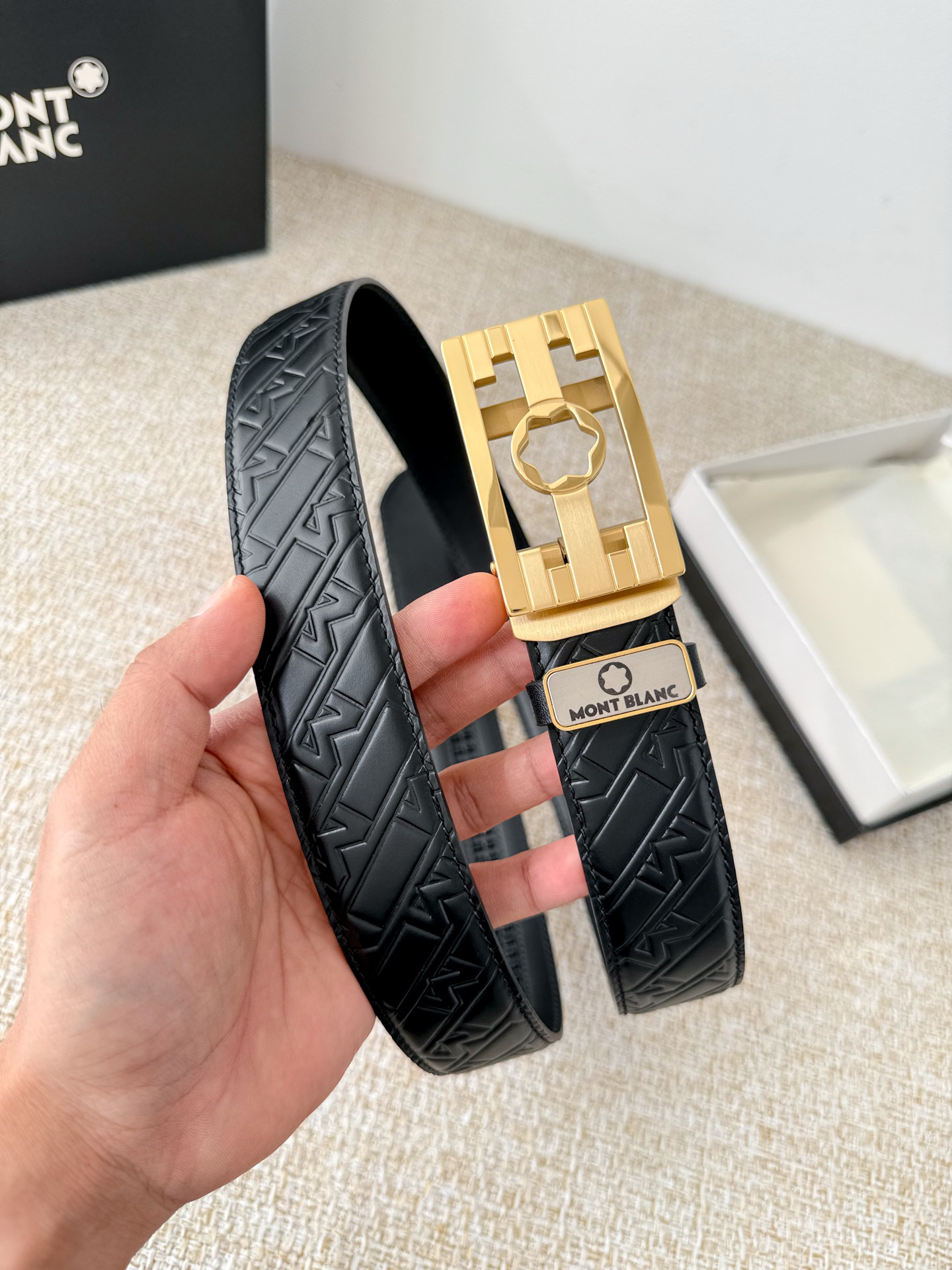 Montblanc belt-91