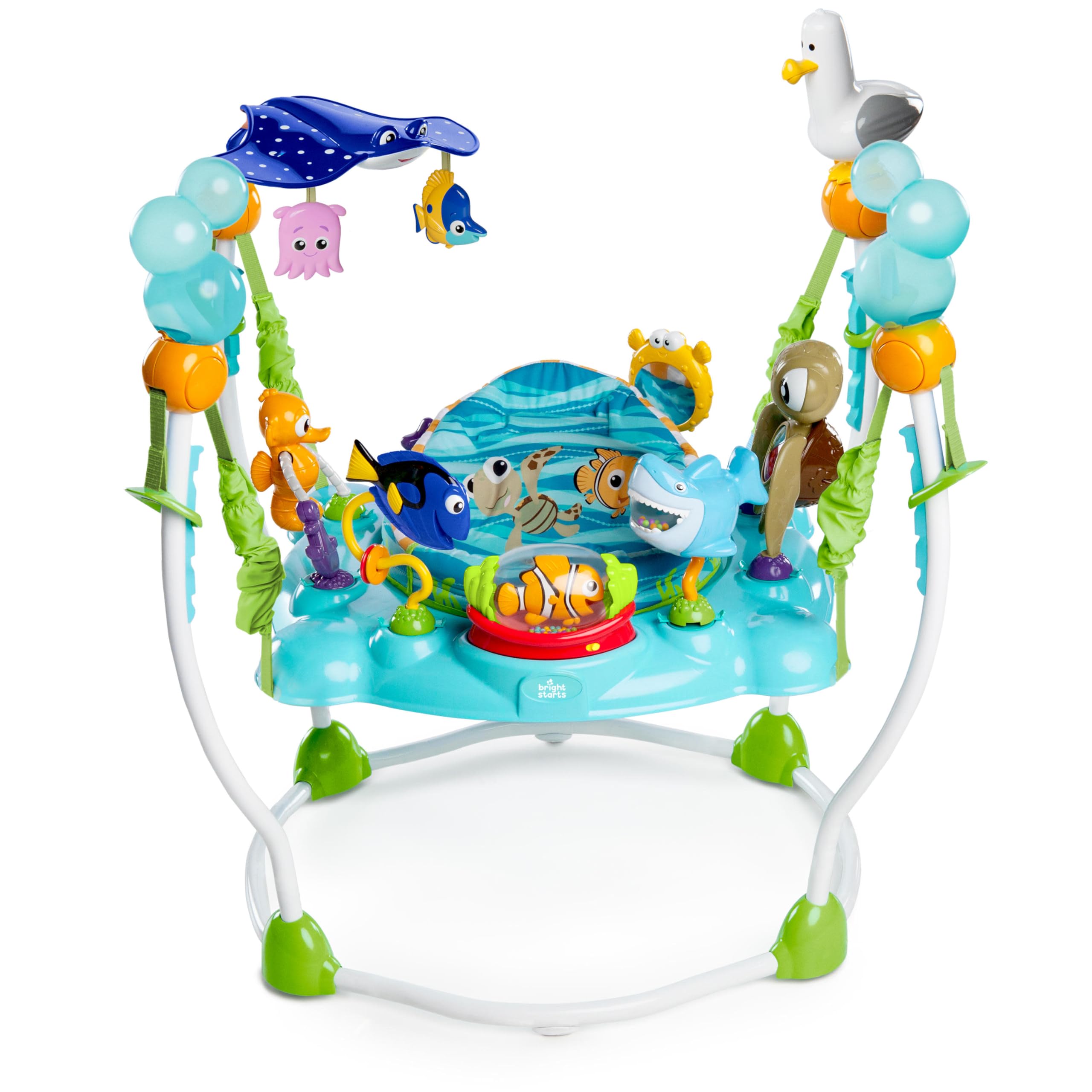 BRIGHT STARTS Finding Nemo Baby Activity Center Jumper with Toys