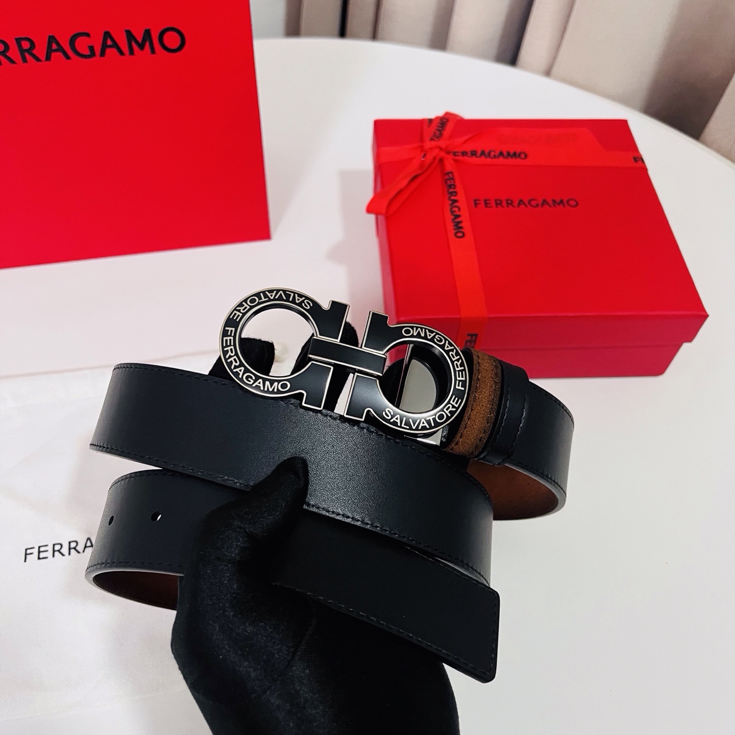 Ferragamo belt-77