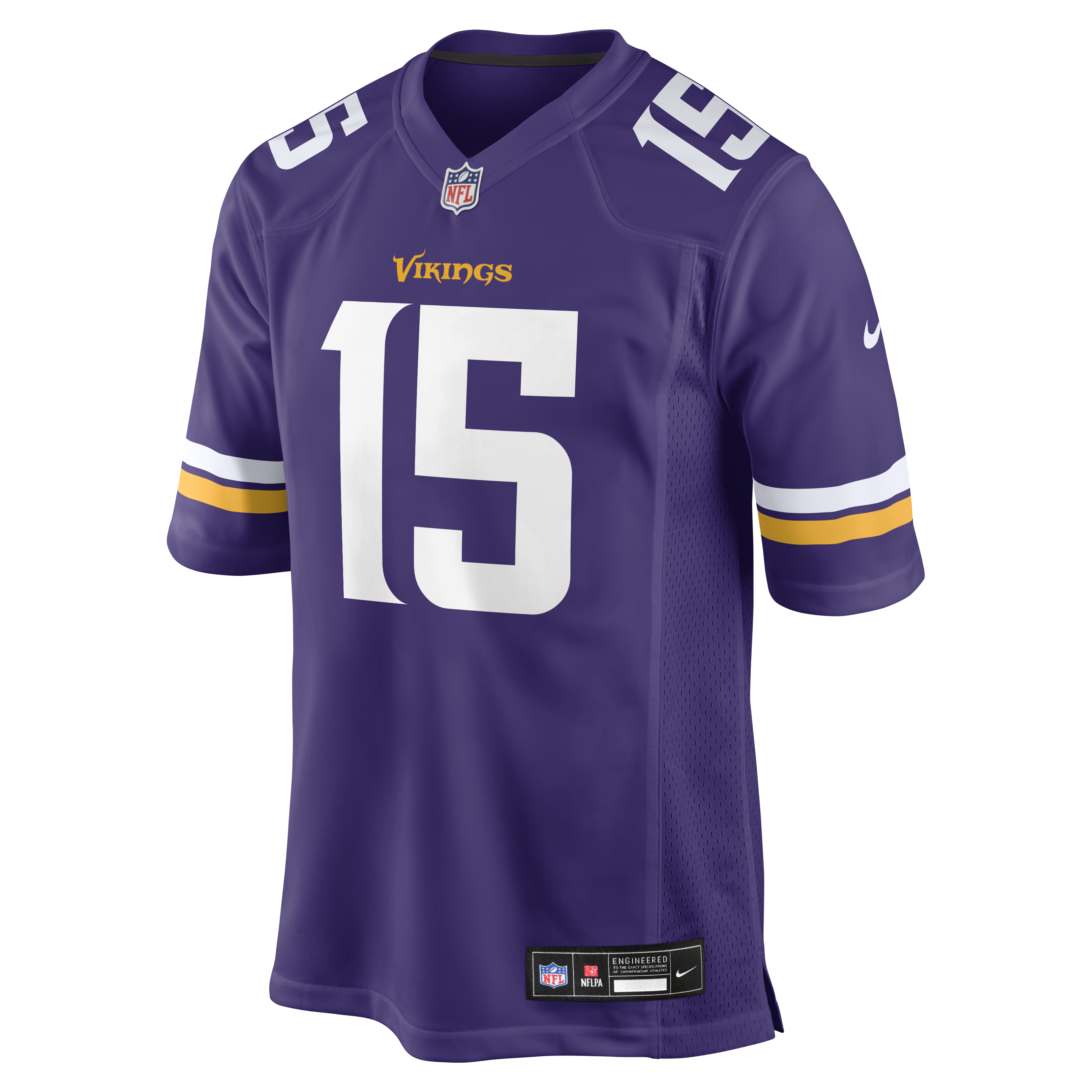 Dallas Turner Minnesota Vikings Nike  Player Game Jersey - Purple