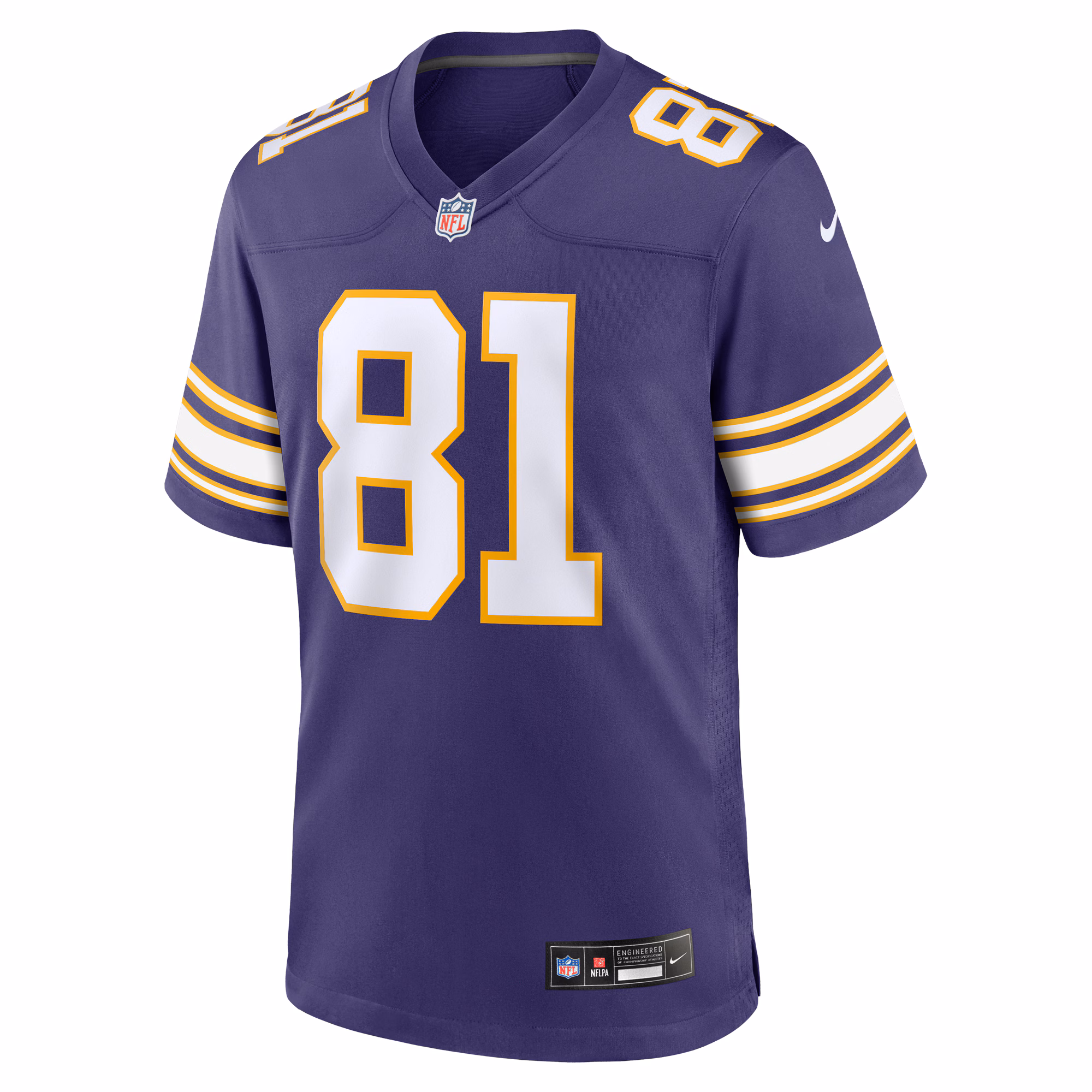 Carl Eller Minnesota Vikings Nike Retired Player Alternate Game Jersey - Purple