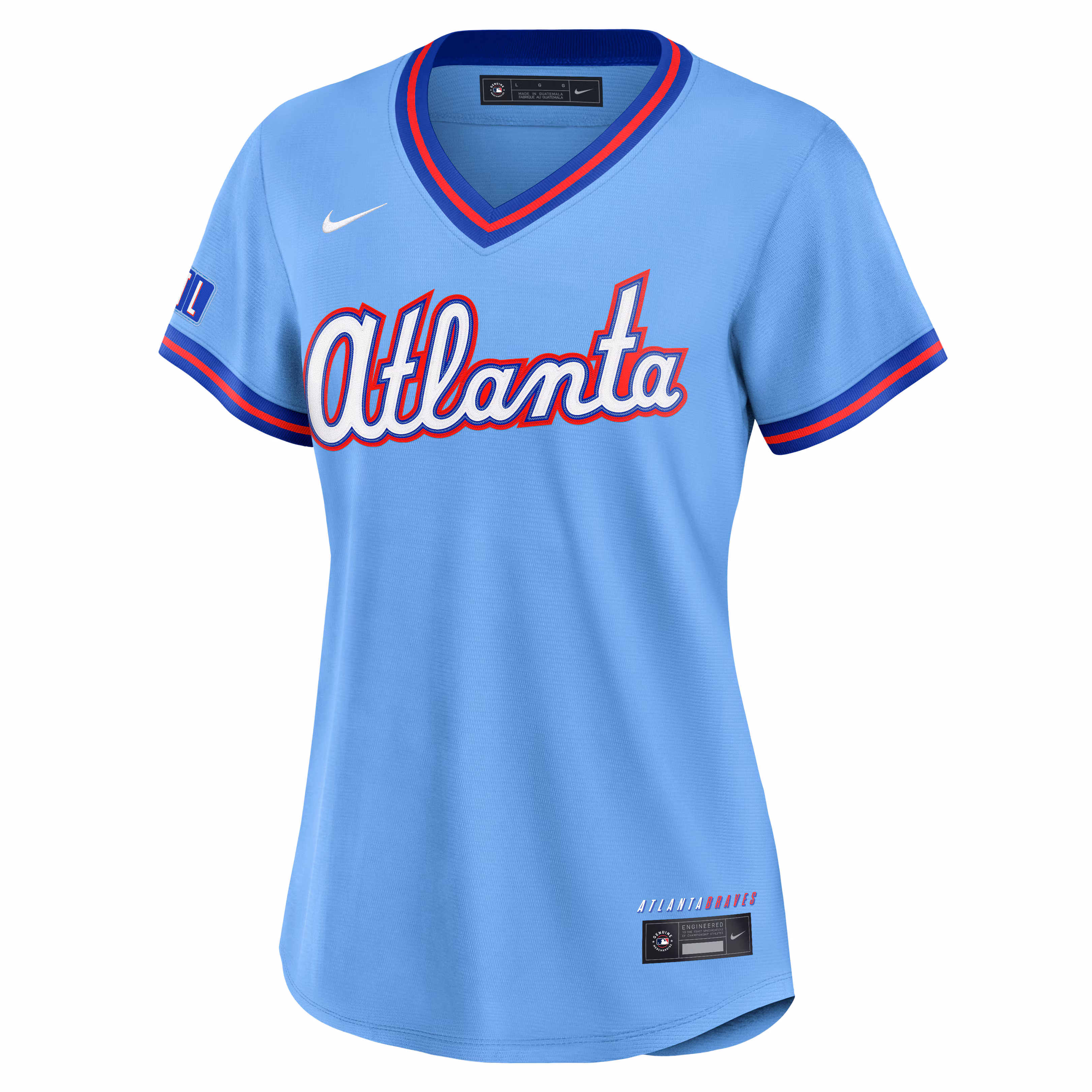 Atlanta Braves Nike Women's 2026 City Connect Stadium Jersey - Powder Blue