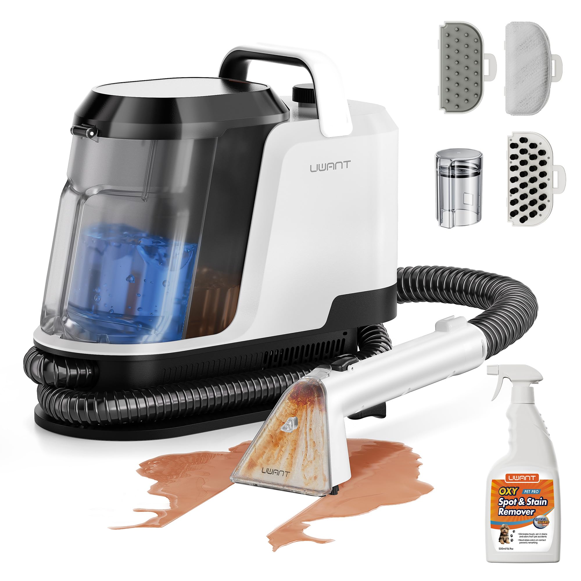 UWANT Portable Carpet Cleaner Machine for Cars & Pets