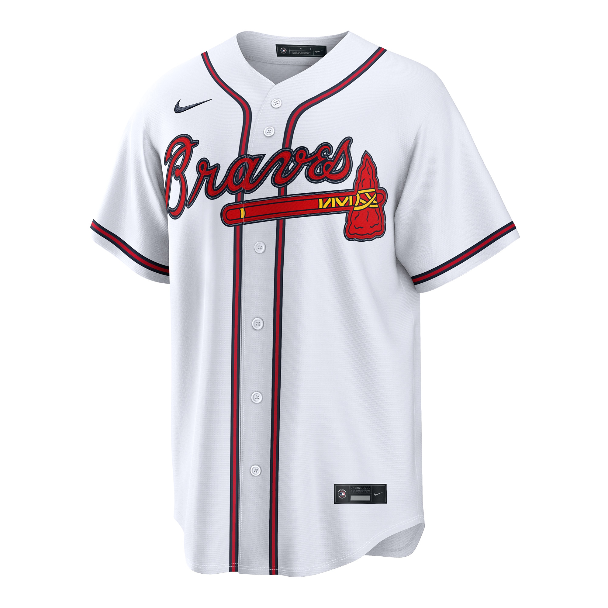 Spencer Schwellenbach Atlanta Braves Nike Home Replica Jersey - White