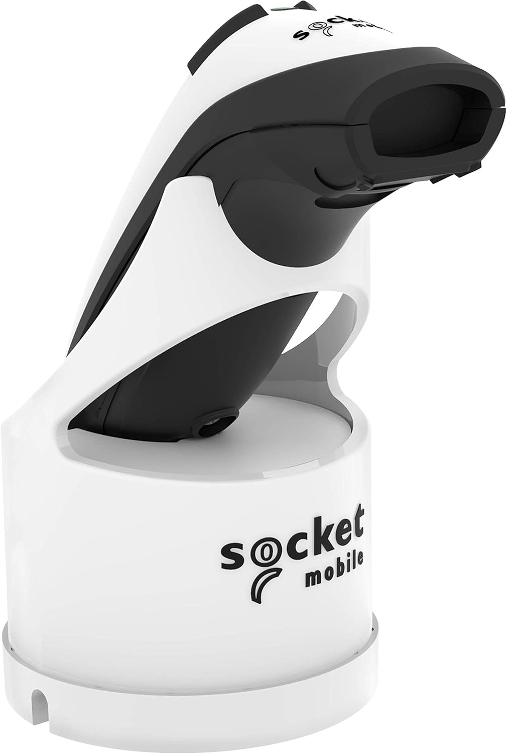 Socket Mobile DuraScan® D740, Universal Barcode Scanner, v20, White & White Chg Dock