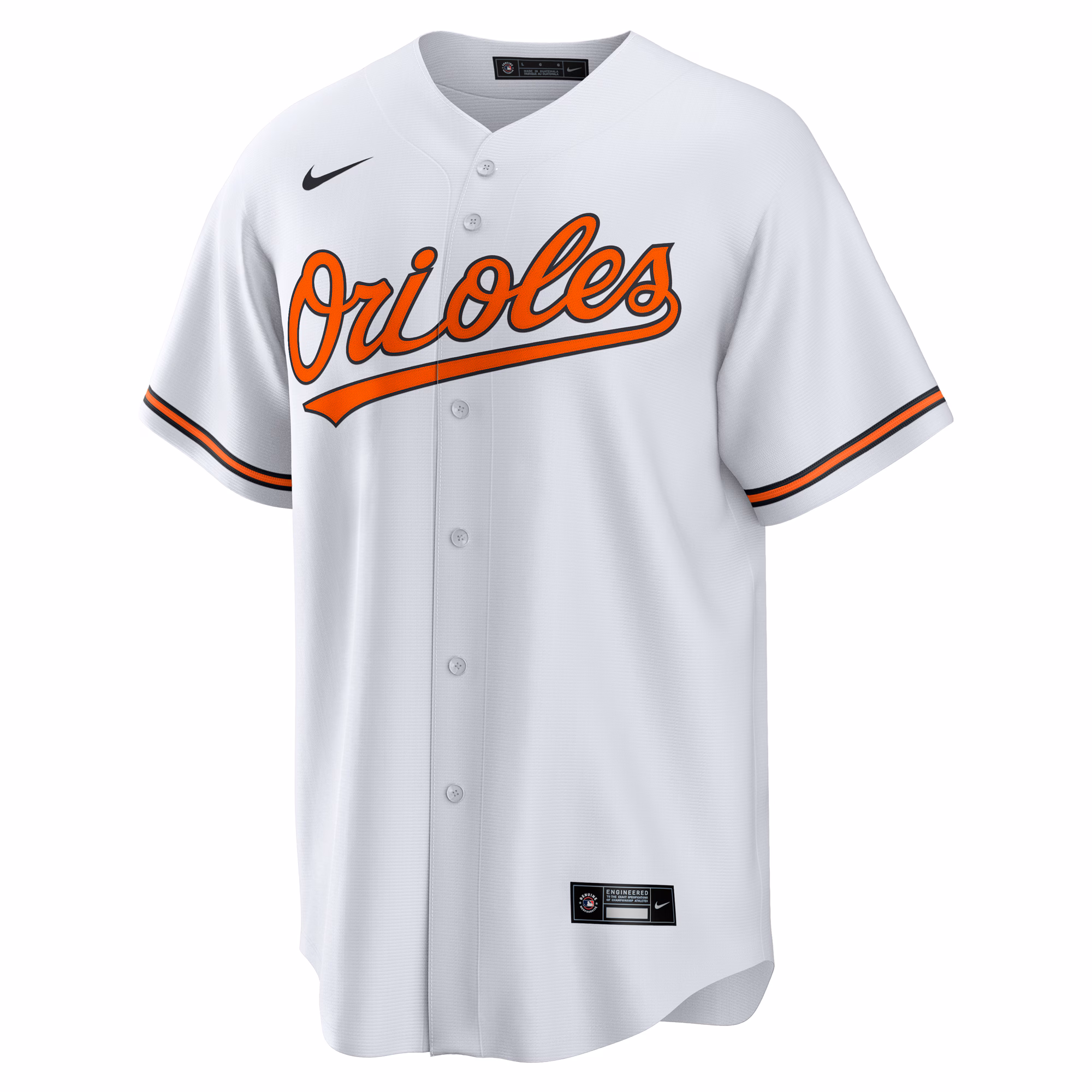 Baltimore Orioles Nike #1 Groom Home Replica Jersey - White