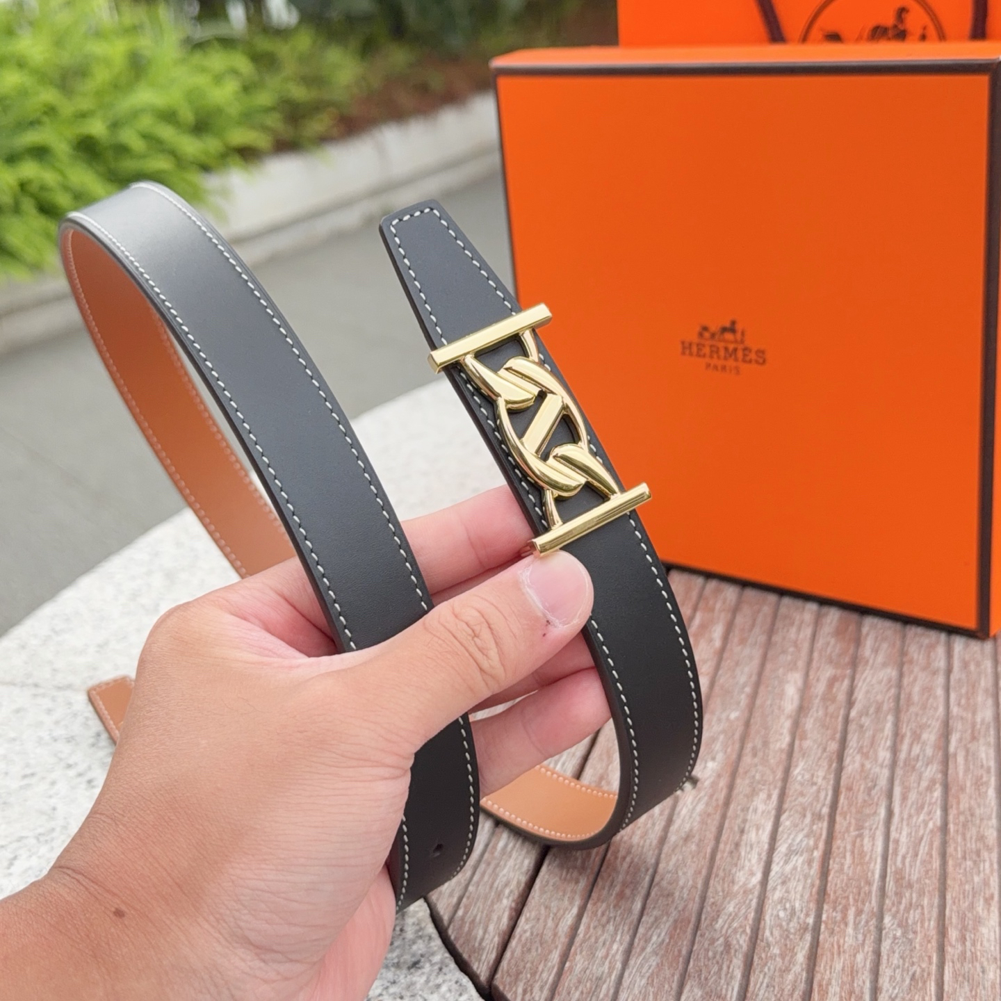 Hermes belt-119