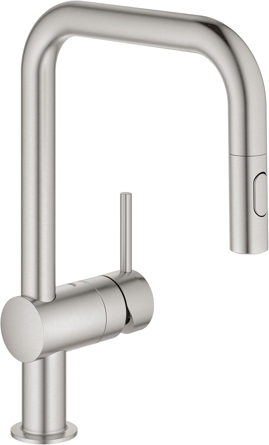 GROHE 32319DC3 Minta Pull-Down U Kitchen Faucet Supersteel (Stainless Steel)