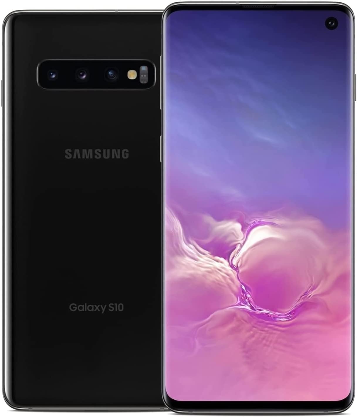 Samsung Galaxy S10, 128GB + 6GB RAM, Prism Black - Unlocked (Renewed) | 6.1
