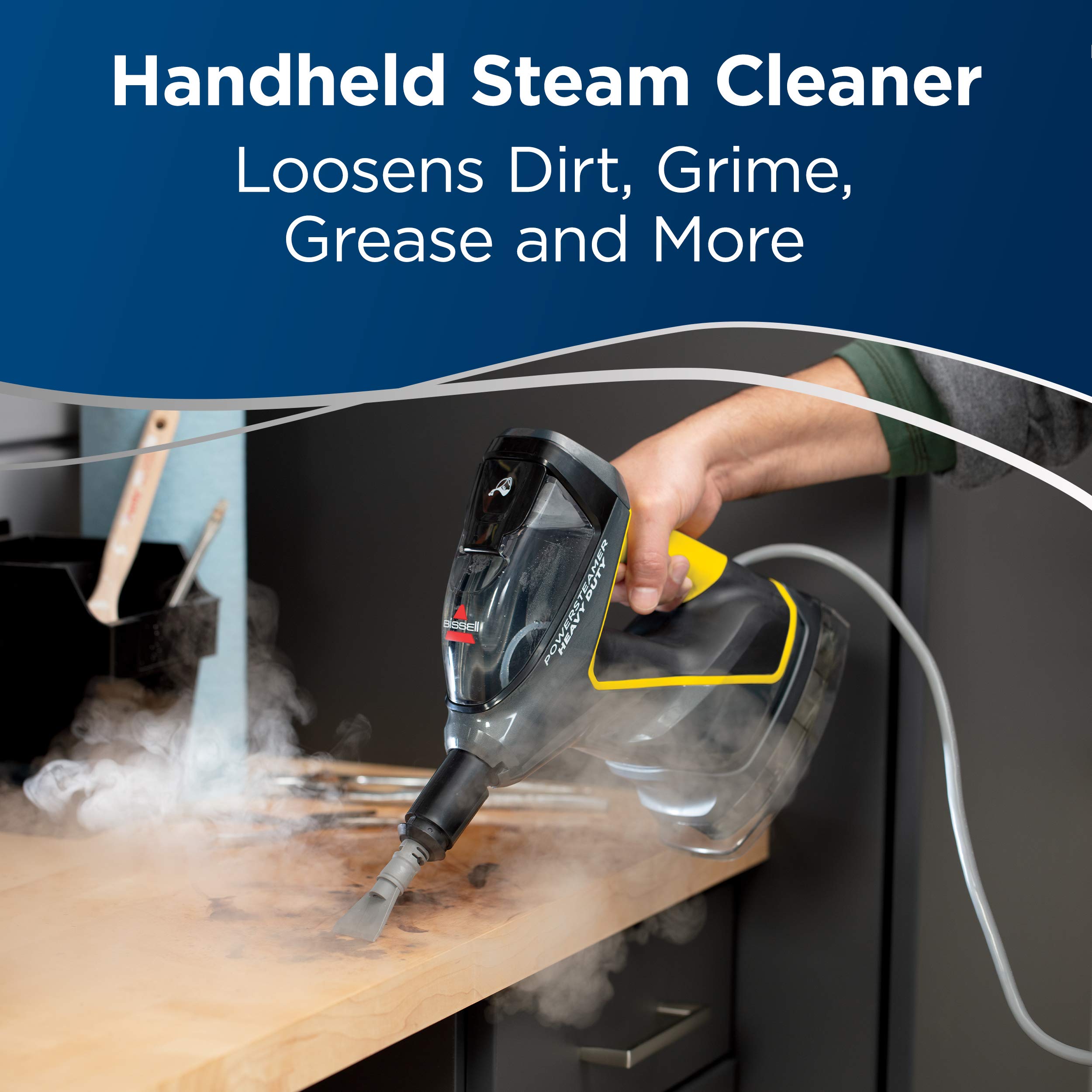 BISSELL PowerSteamer Heavy Duty 3-in-1 Steam Mop & Handheld