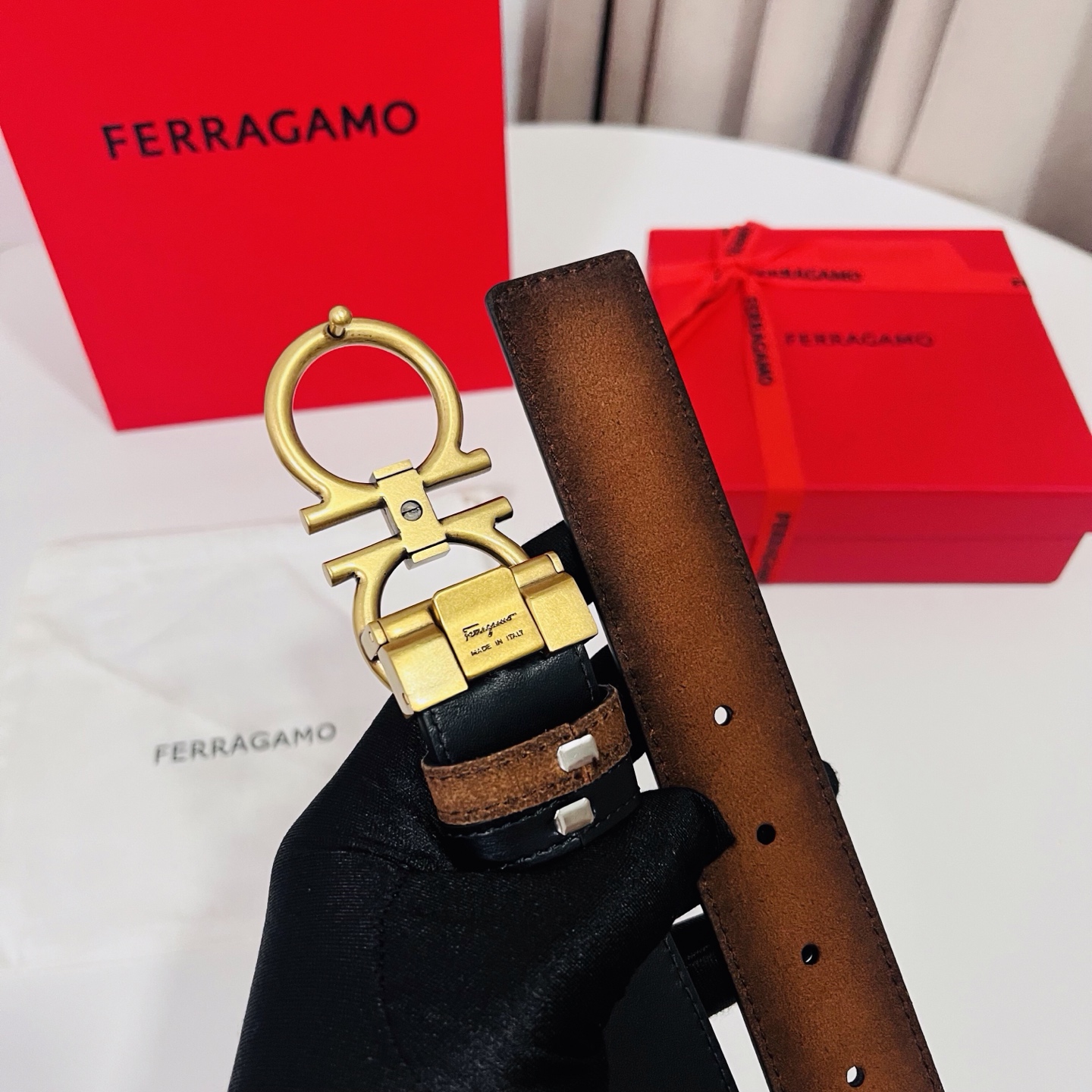 Ferragamo belt-75