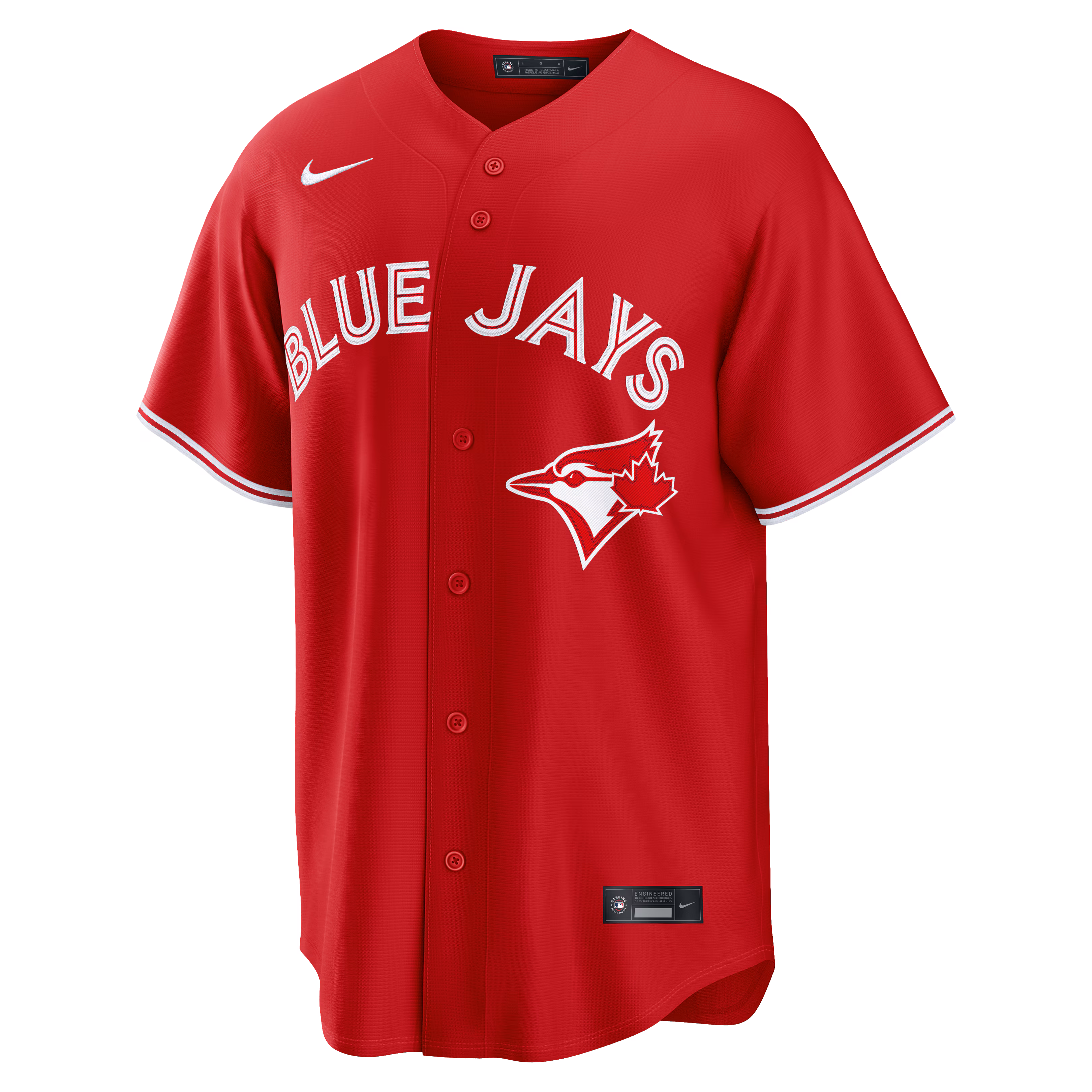 George Springer Toronto Blue Jays Nike Canada Day Replica Jersey - Red