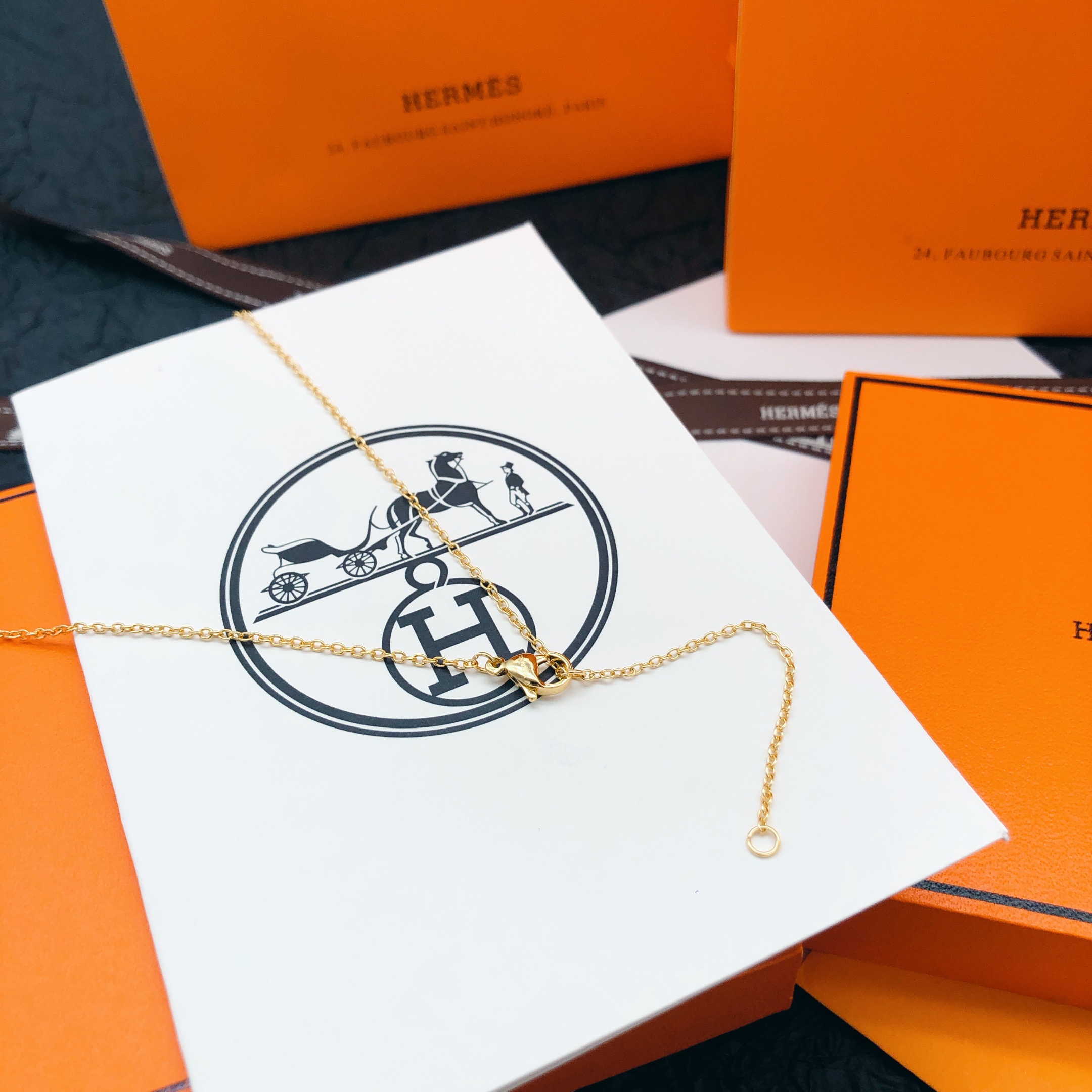 Hermes necklace-24