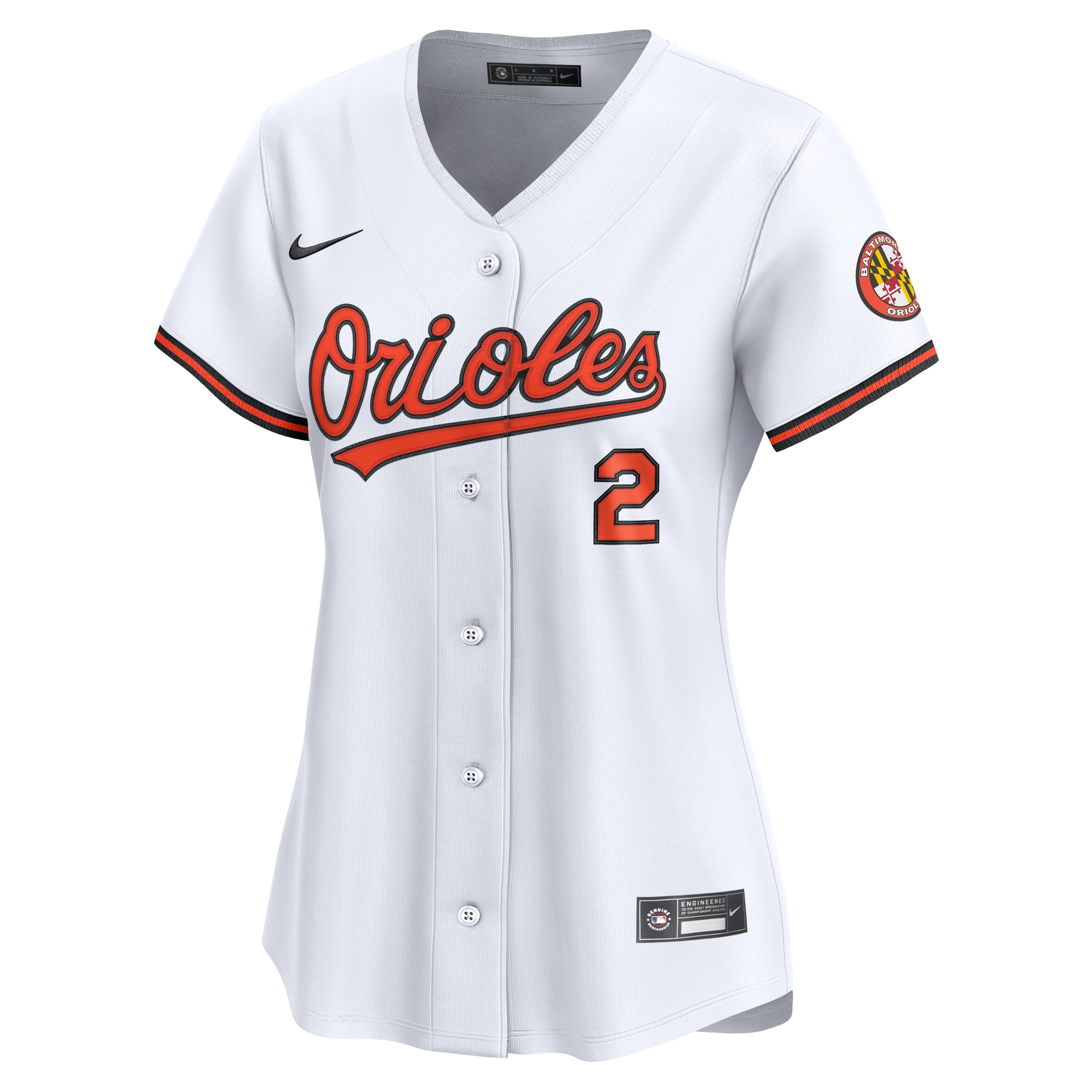 Gunnar Henderson Baltimore Orioles Nike Women's Home Limited Player Jersey - White