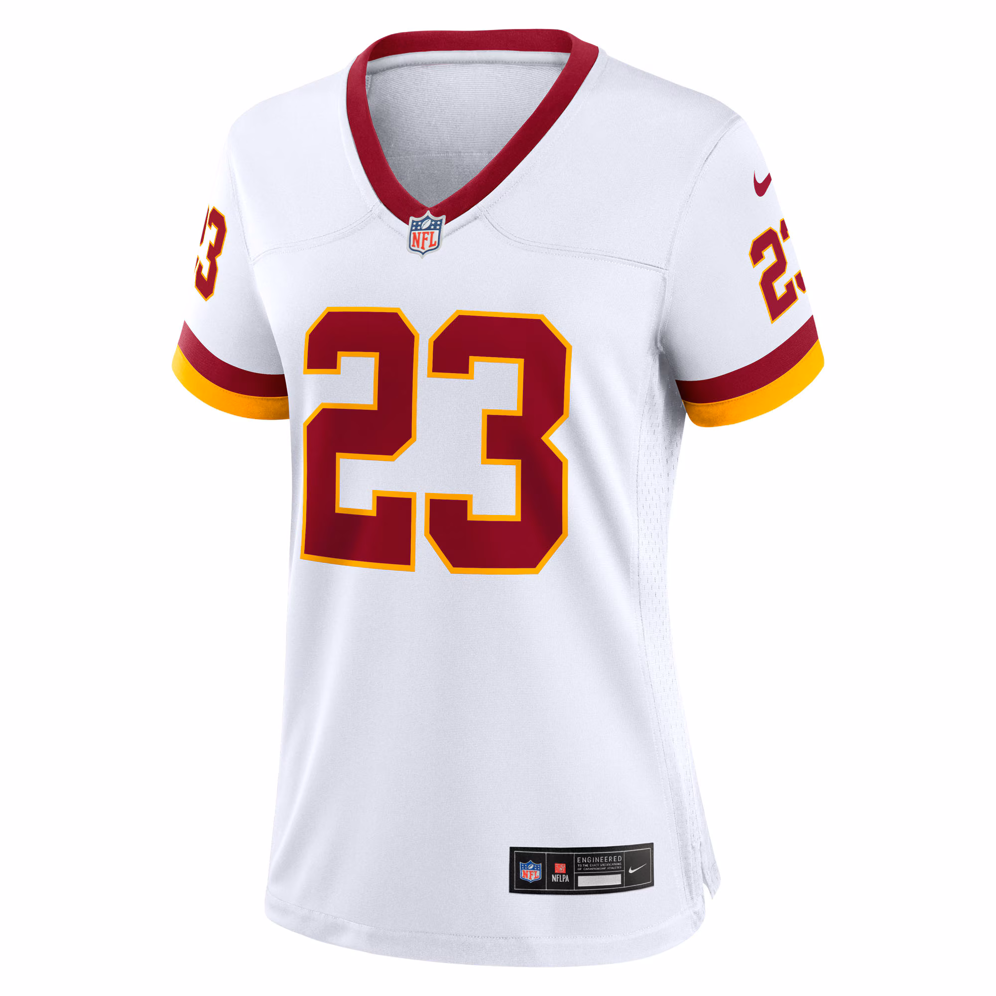 Trey Amos Washington Commanders Nike Women's Game Super Bowl Era Jersey - White