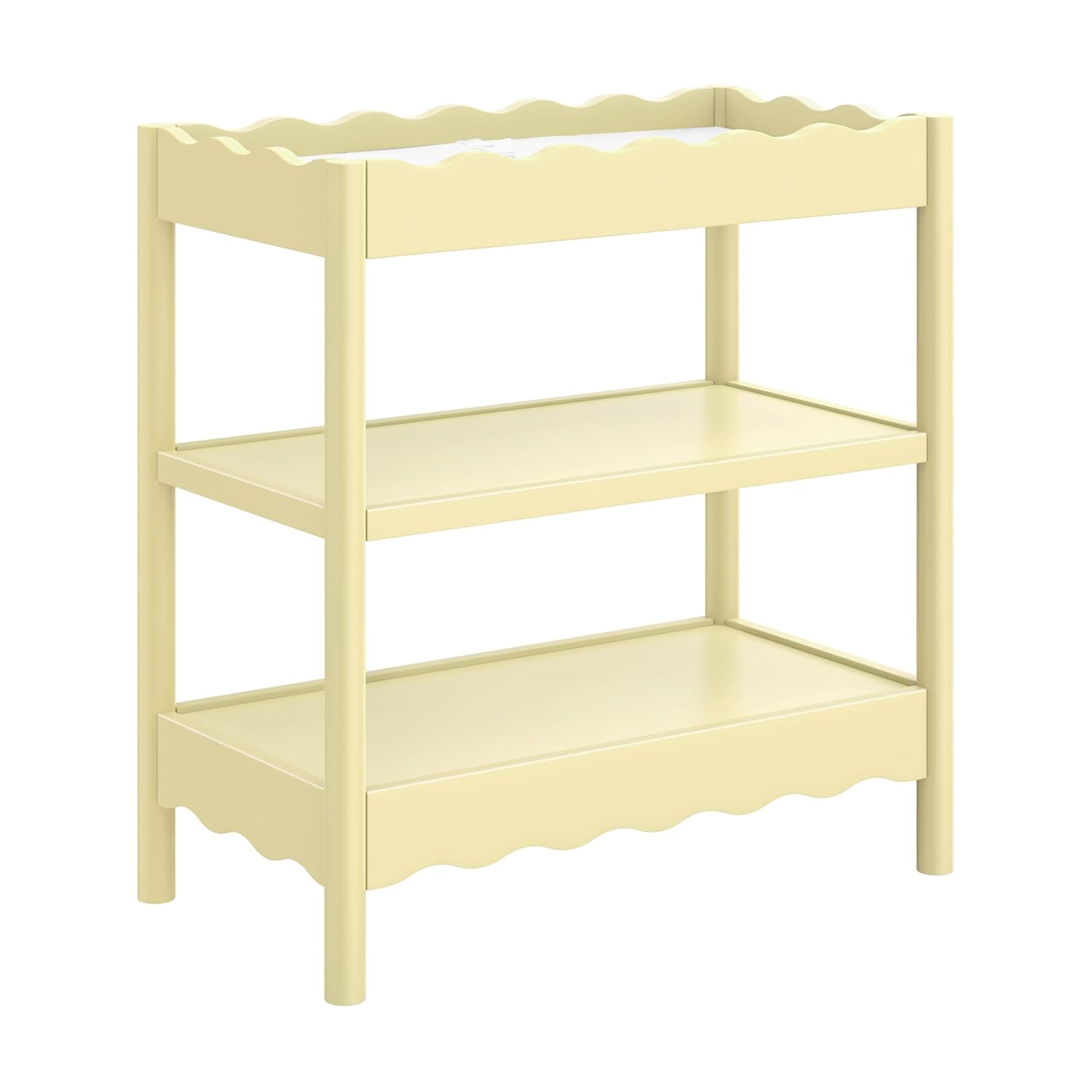 Babyletto Swell Changing Table in Pale Yellow, Greenguard Gold Certified
