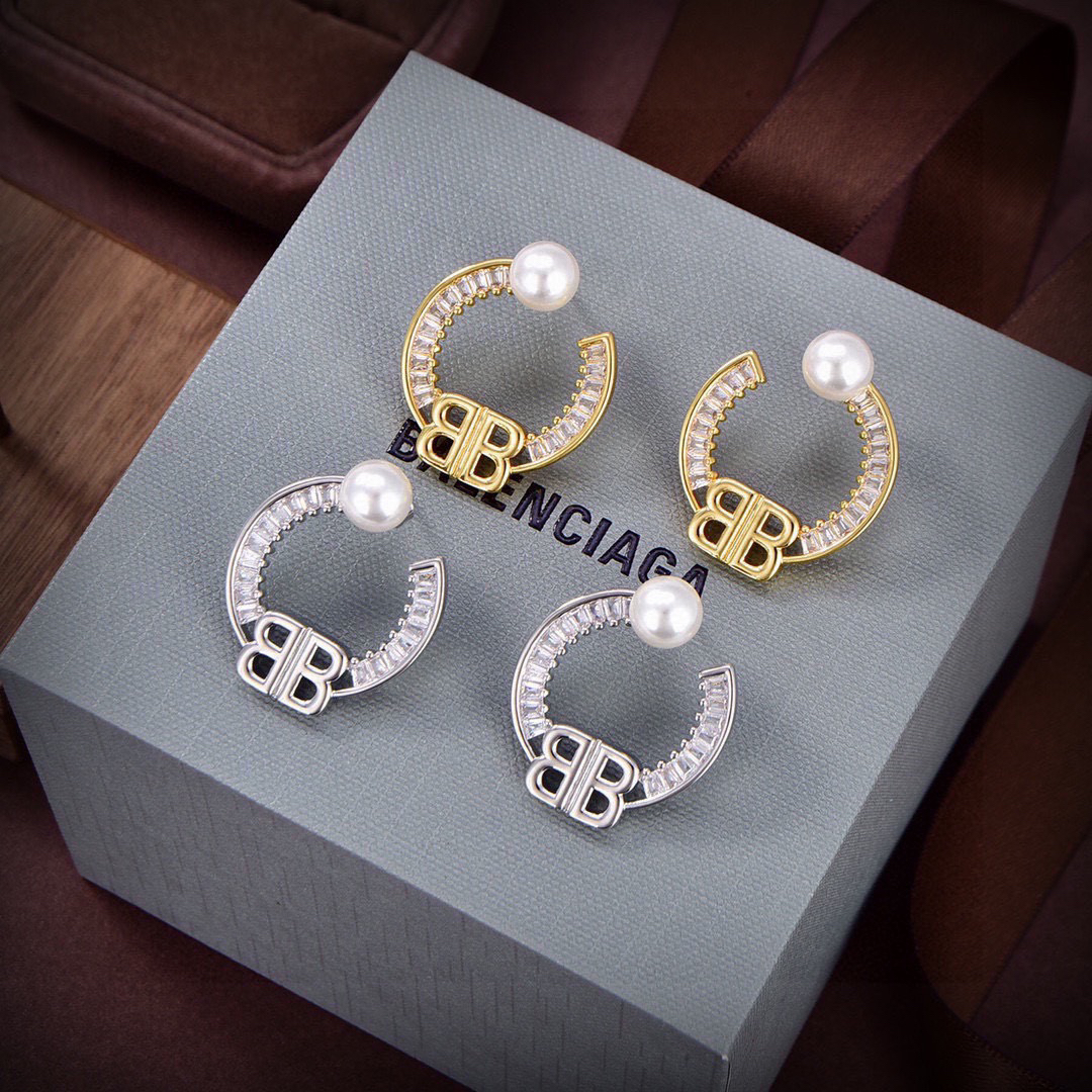 Balenciaga earrings-75