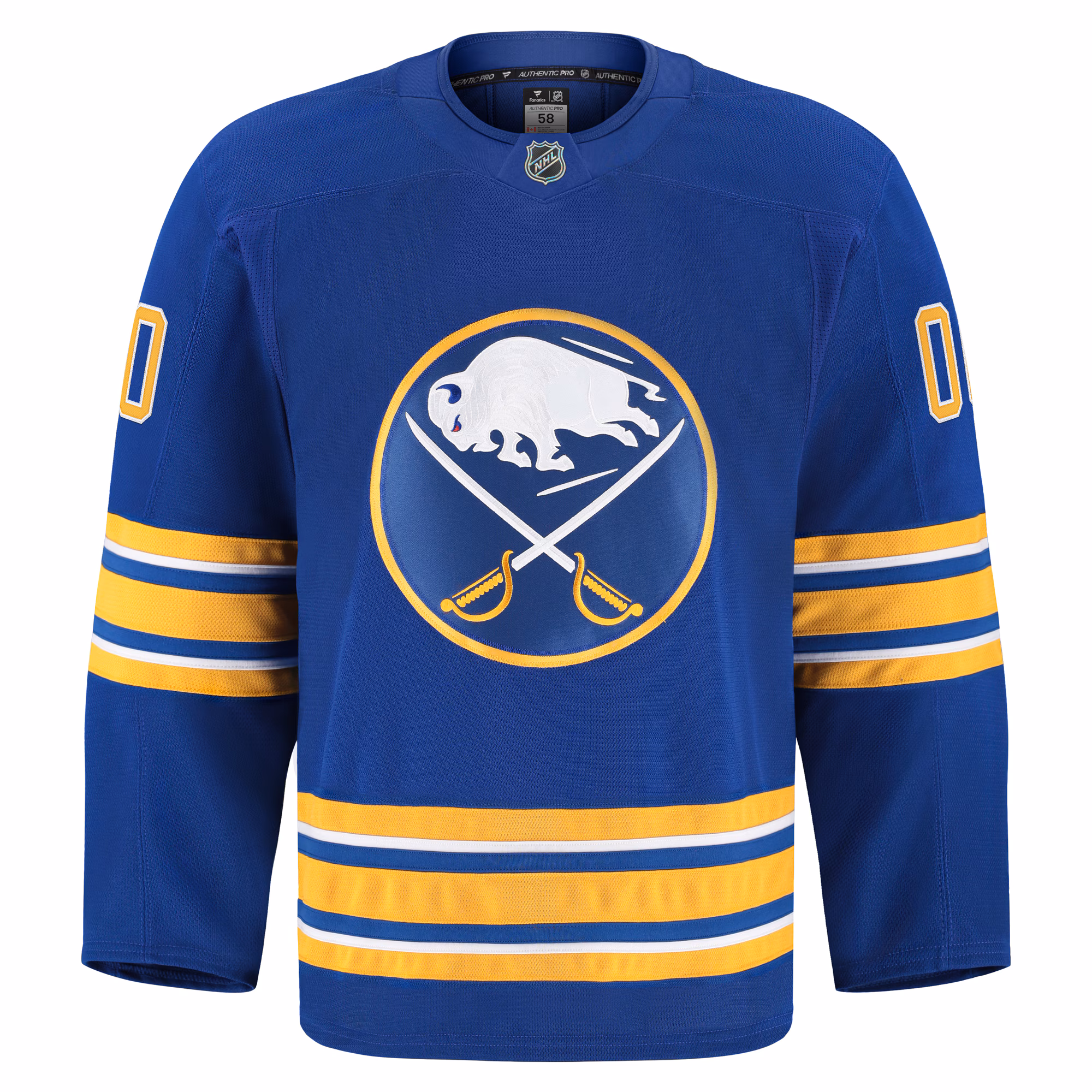 Buffalo Sabres Fanatics Home Authentic Pro Custom Jersey - Royal