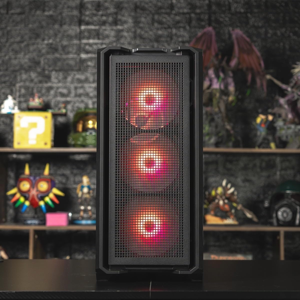 Skytech Gaming Edge Gaming PC, AMD Ryzen 5 5500 3.6GHz, NVIDIA RTX 5050 8GB, 1TB NVMe SSD, 16GB DDR4 RAM 3200, 650W Gold PSU, Wi-Fi, Win 11, Desktop