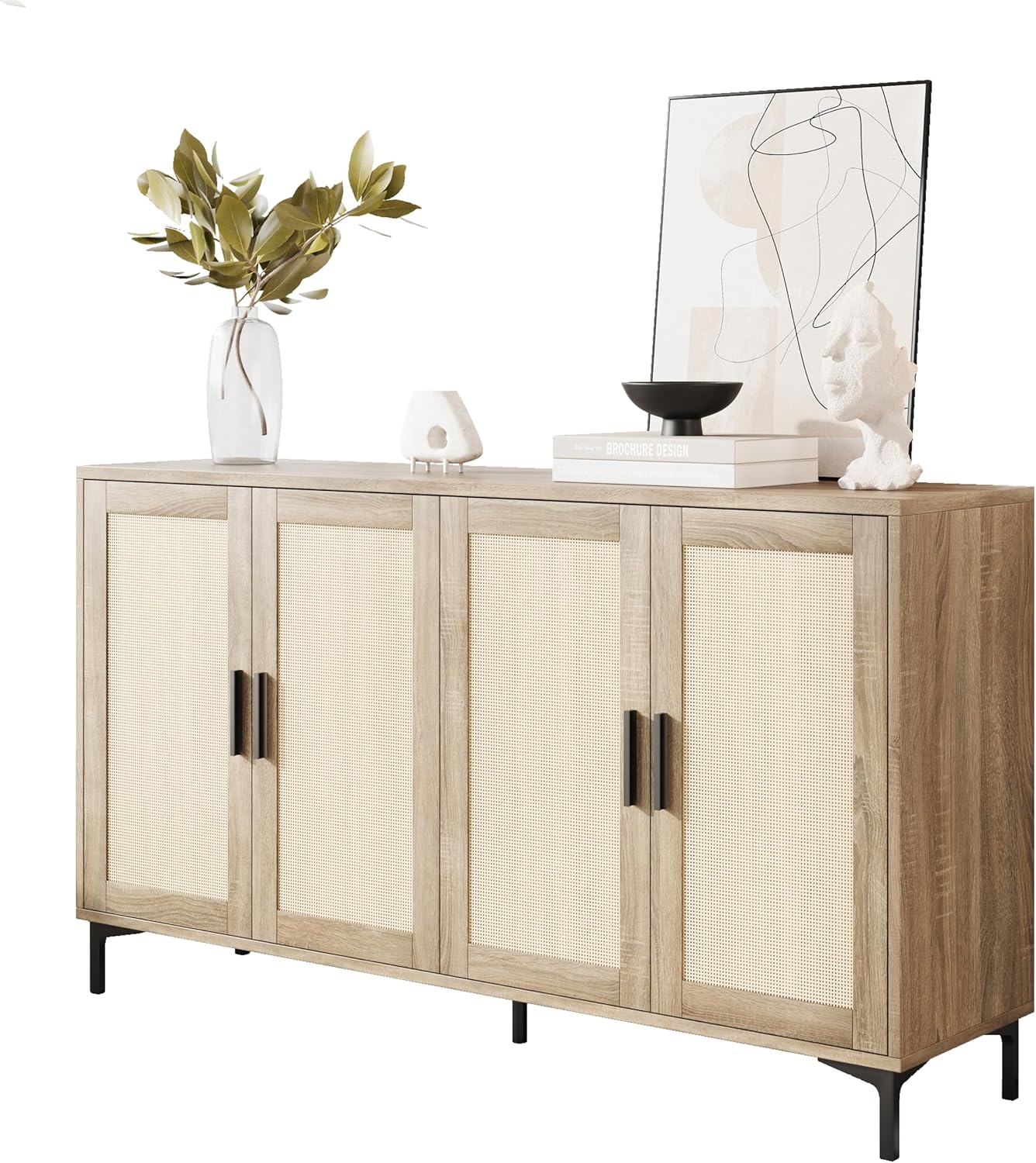 JASIWAY Buffet Cabinet with Storage, 48