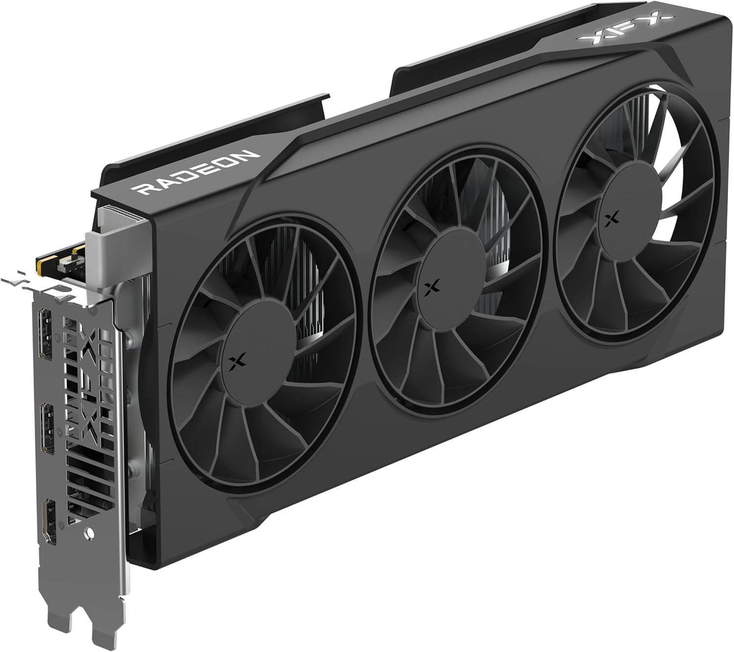 XFX Swift AMD Radeon RX 9060 XT OC Triple Fan Gaming Edition with 16GB GDDR6 HDMI 2xDP, RDNA 4 RX-96TS316BA, Graphics Card, Compatible with Desktop PCs