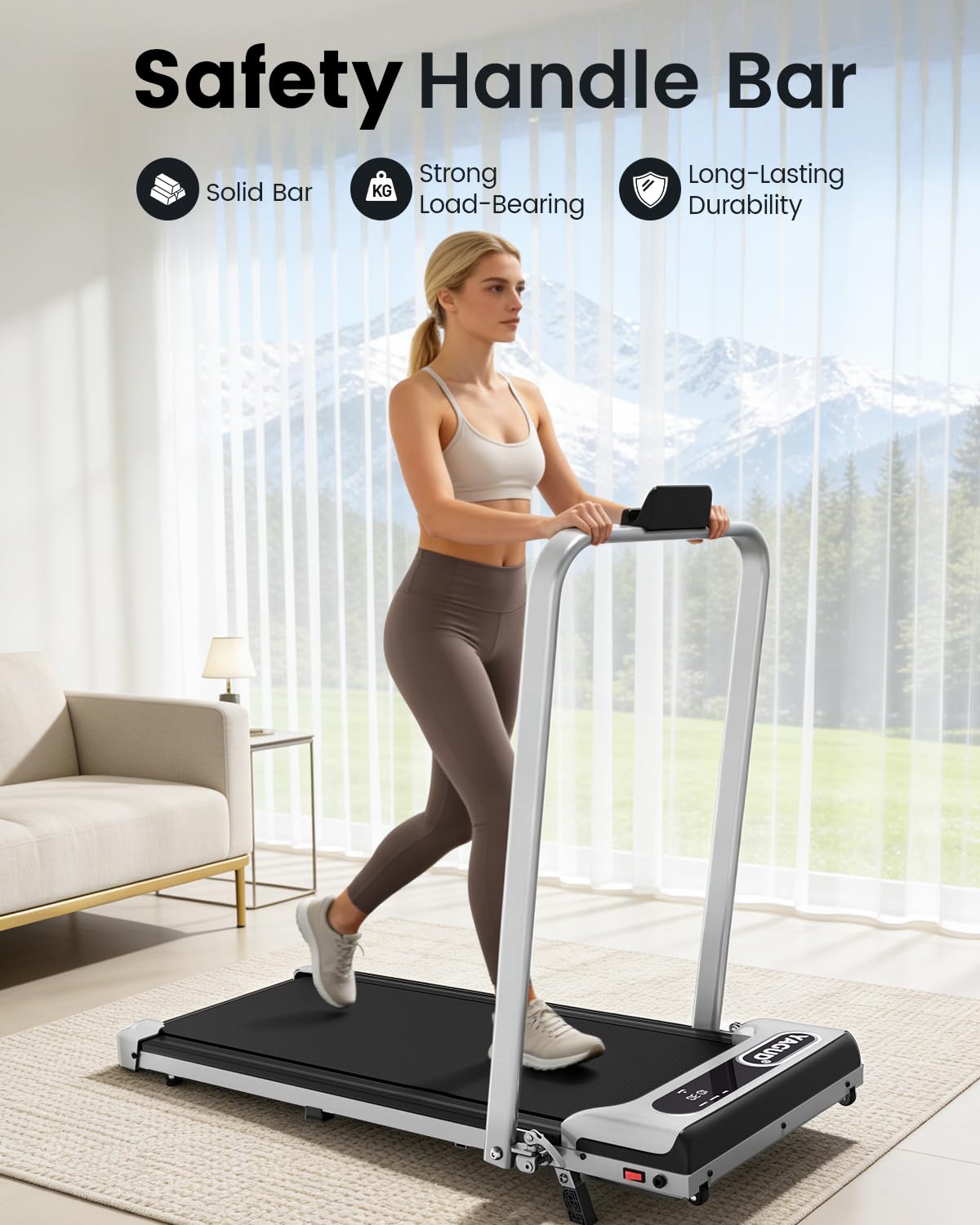 YAGUD Walking Pad Treadmill for Home Office & Jogging