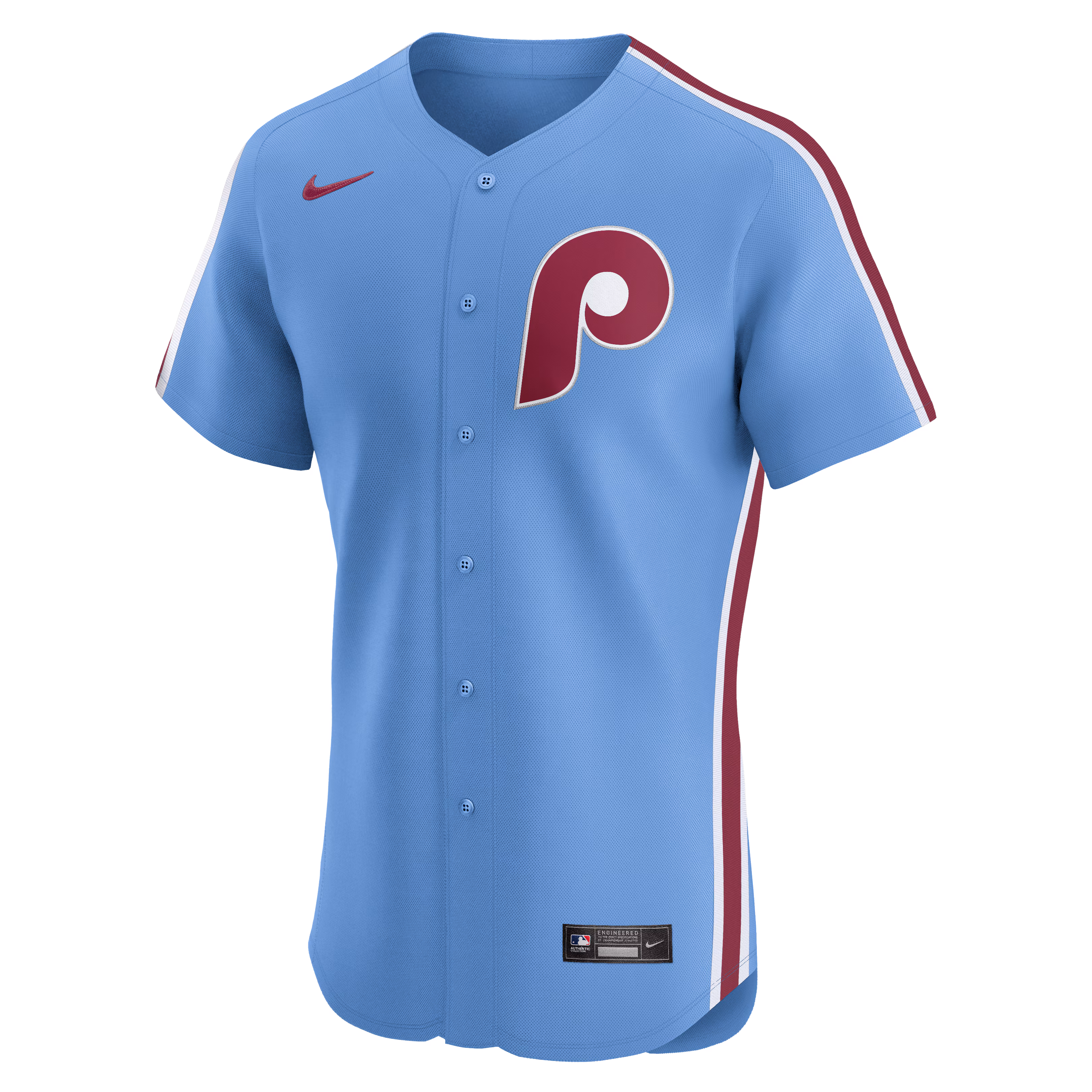 Philadelphia Phillies Nike Alternate Elite Jersey - Light Blue