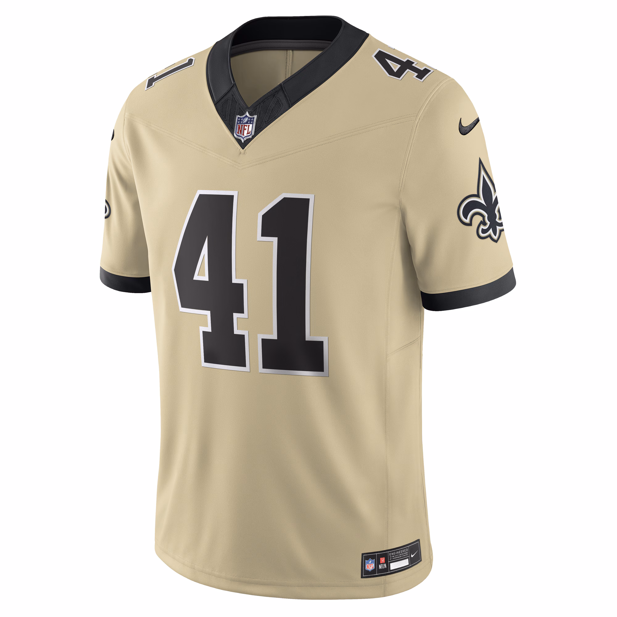 Alvin Kamara New Orleans Saints Nike Gameday Golds Alternate Vapor F.U.S.E. Limited Jersey - Gold