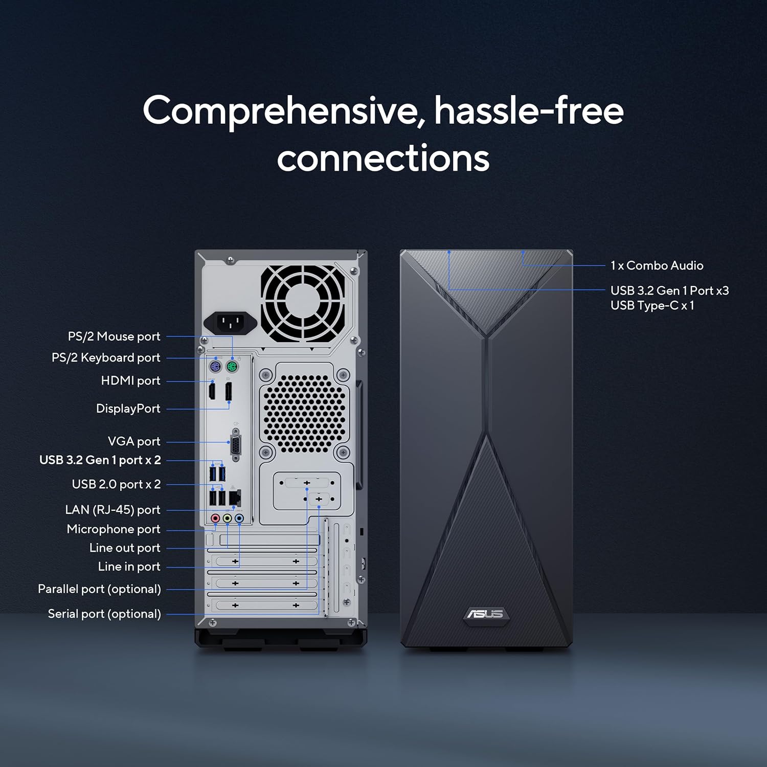ASUS I5-13400/16GB/1TB