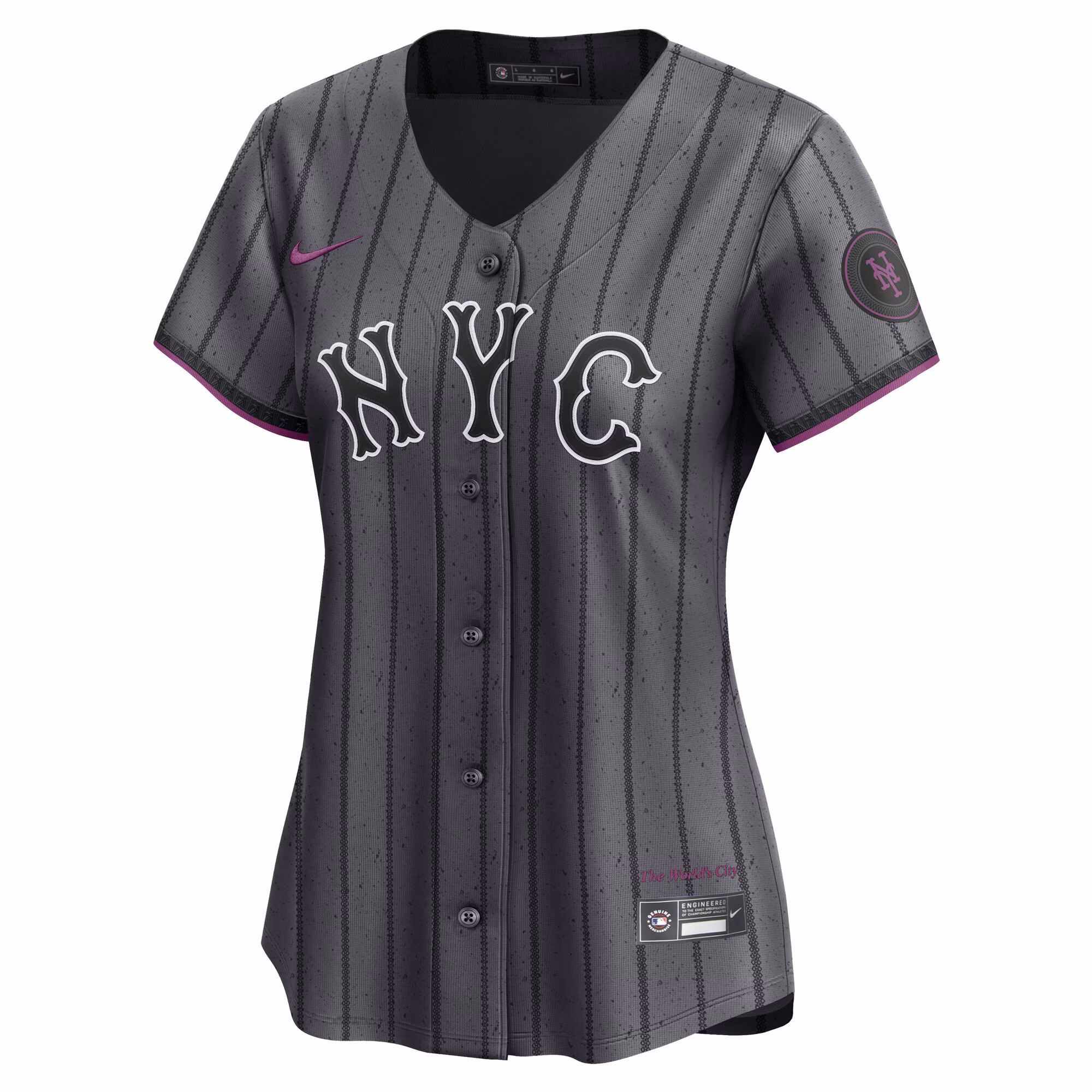 Francisco Lindor New York Mets Nike Women's City Connect Limited Jersey - Gray