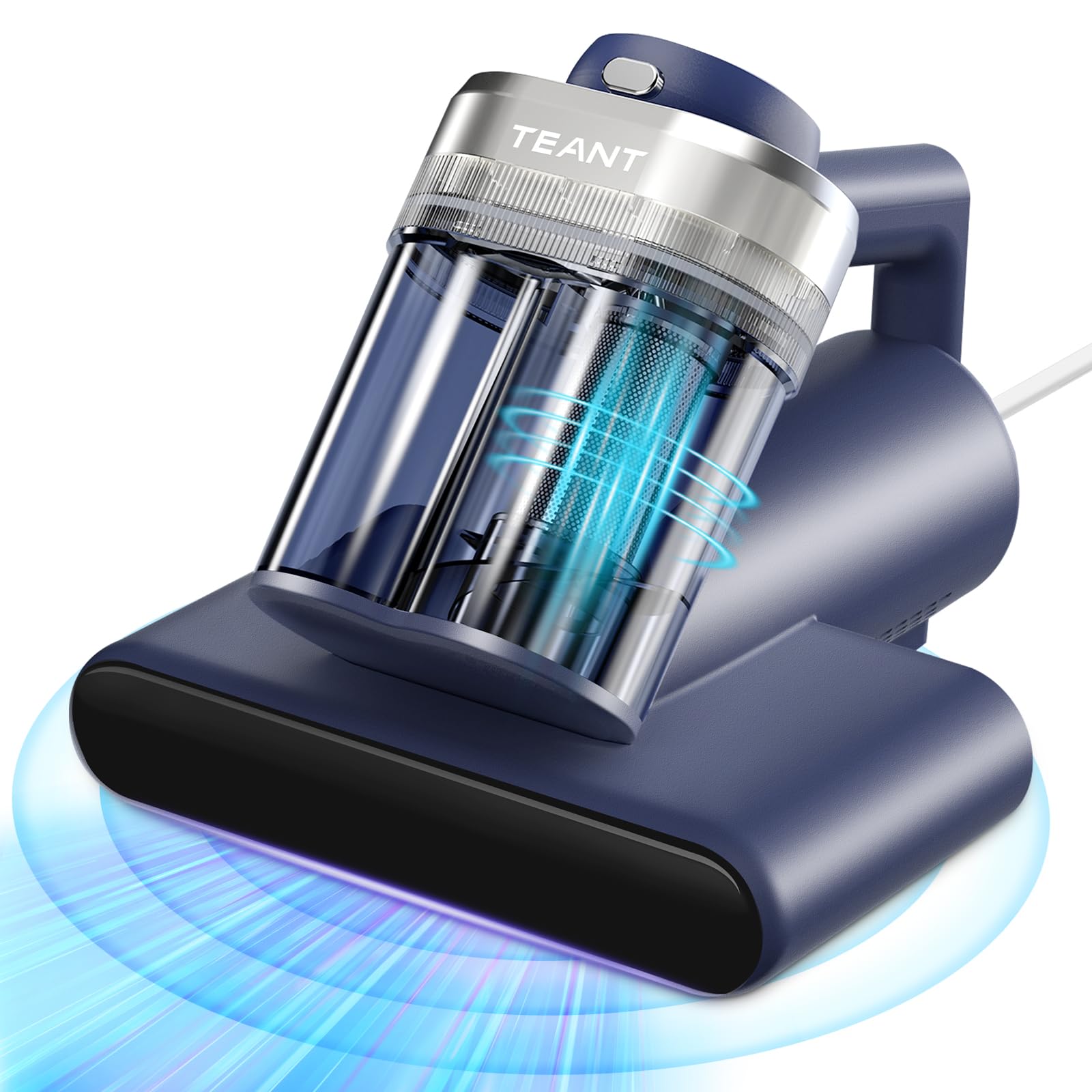 TEANT Mattress Vacuum Cleaner with UV-C Light & HEPA Filter