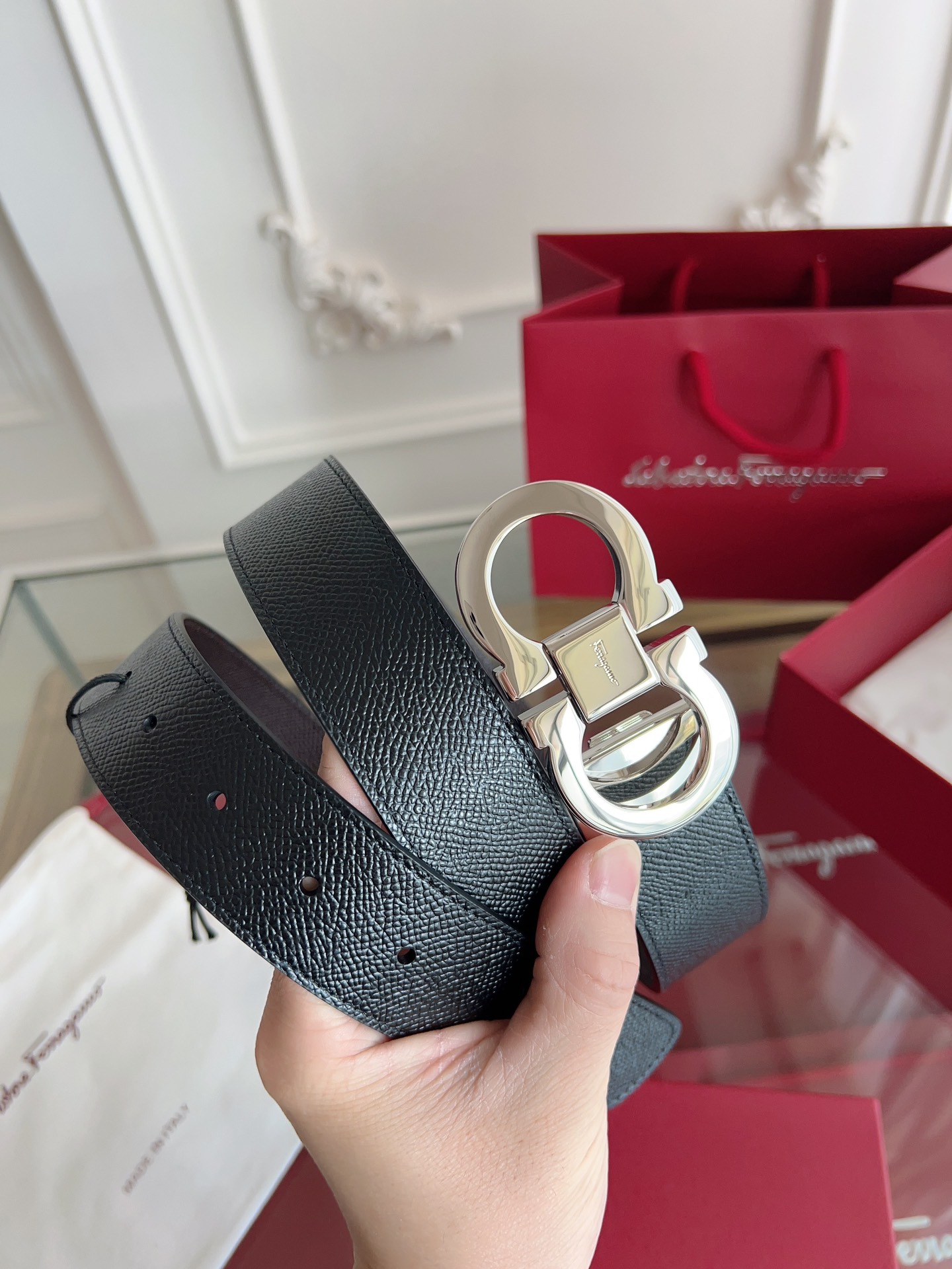 Ferragamo belt-125