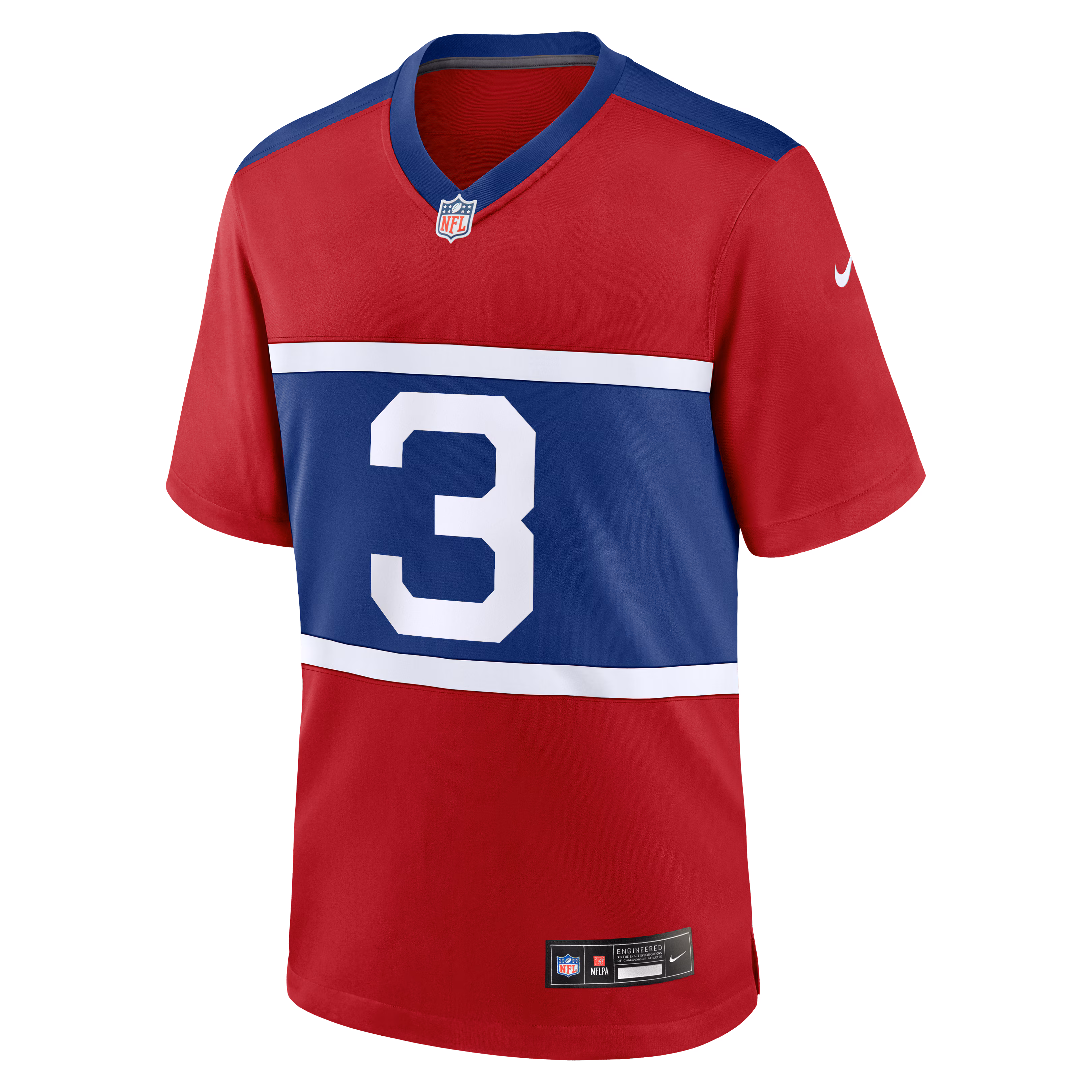 New York Giants Nike Alternate Game Jersey -  Red