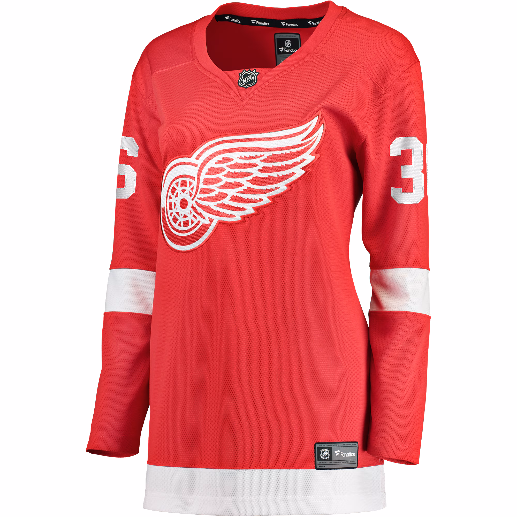 Christian Fischer Detroit Red Wings Fanatics Women's Home Breakaway Player Jersey - Red